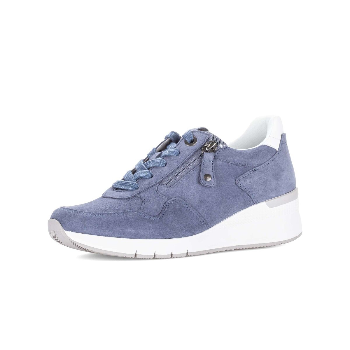 Sneaker GABOR "Sneaker low", Damen, Gr. 42, blau, Schuhe Sneaker 10