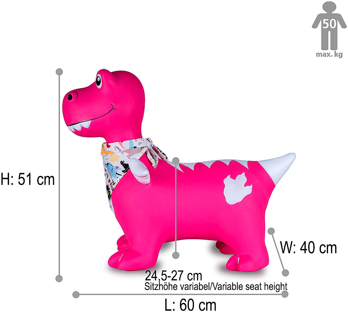 Jamara Hüpftier »Dino mit Flügel HoppyDoo, mit Pumpe«