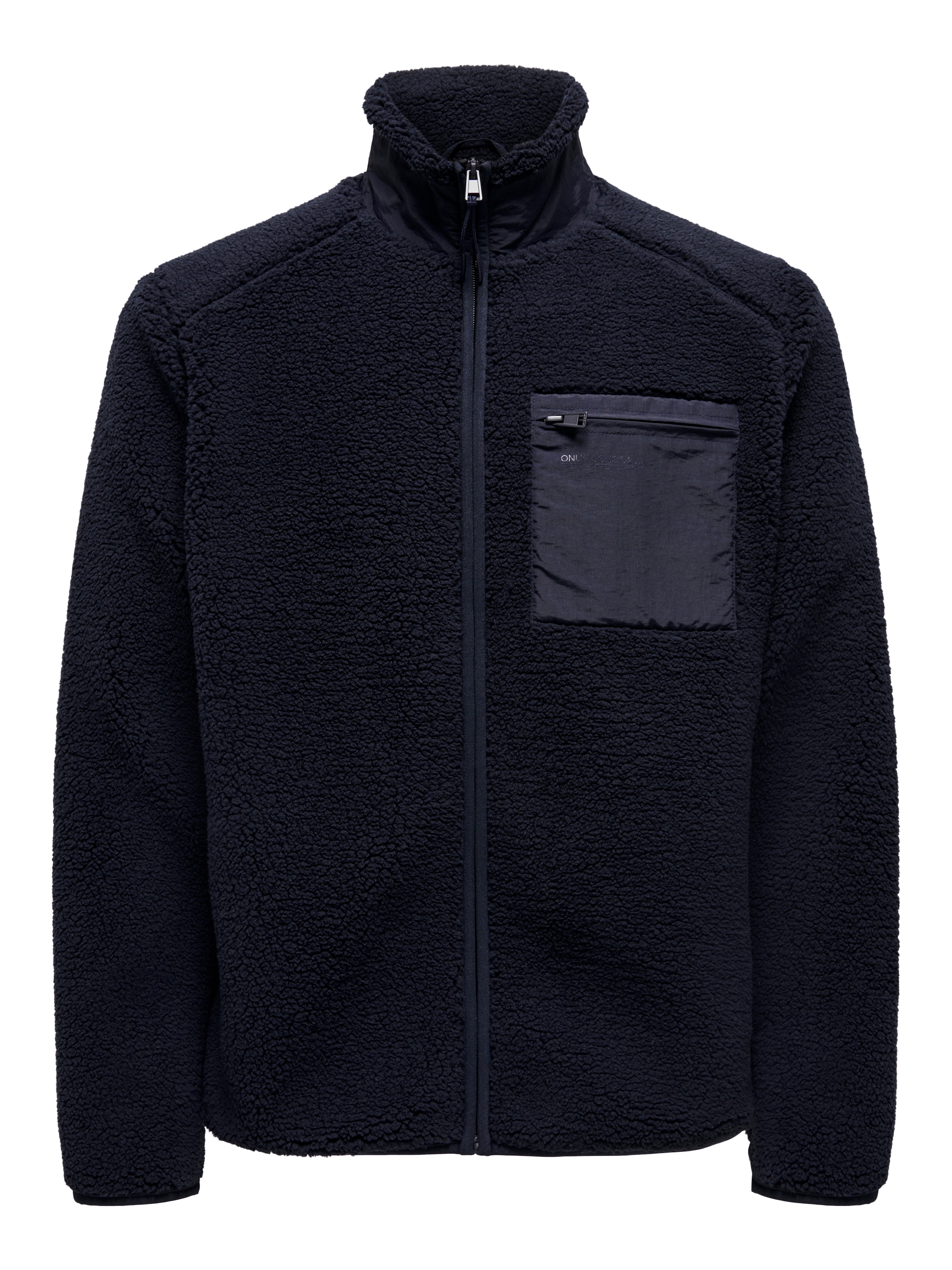 ONLY & SONS Strickfleecejacke "ONSDALLAS LIFE SHERPA JACKET OTW VD" günstig online kaufen