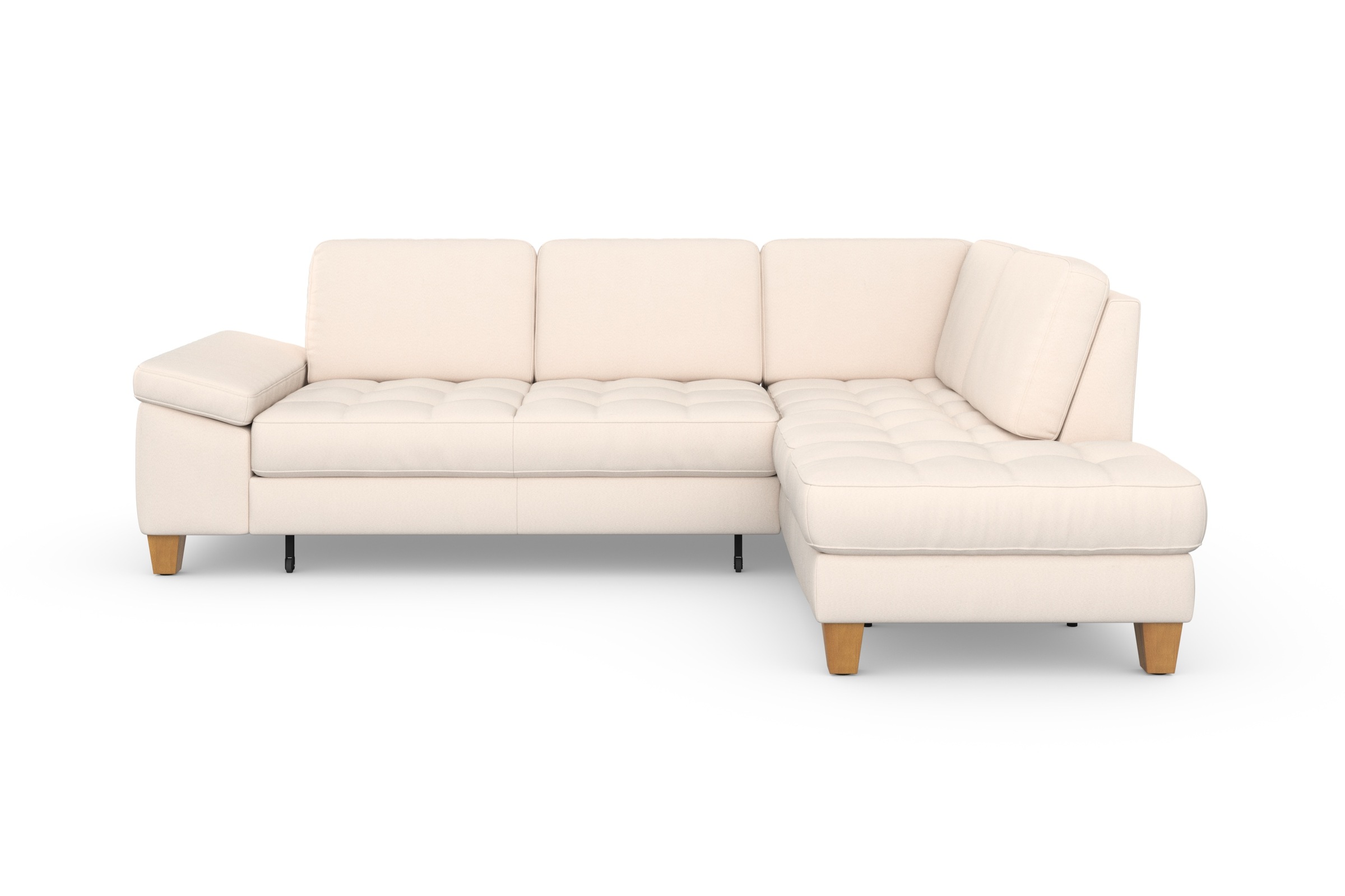 sit&more Ecksofa »Westham L-Form«, mit Ottomane, mit oder ohne Bettfunktion, Bettkasten, Verstellung