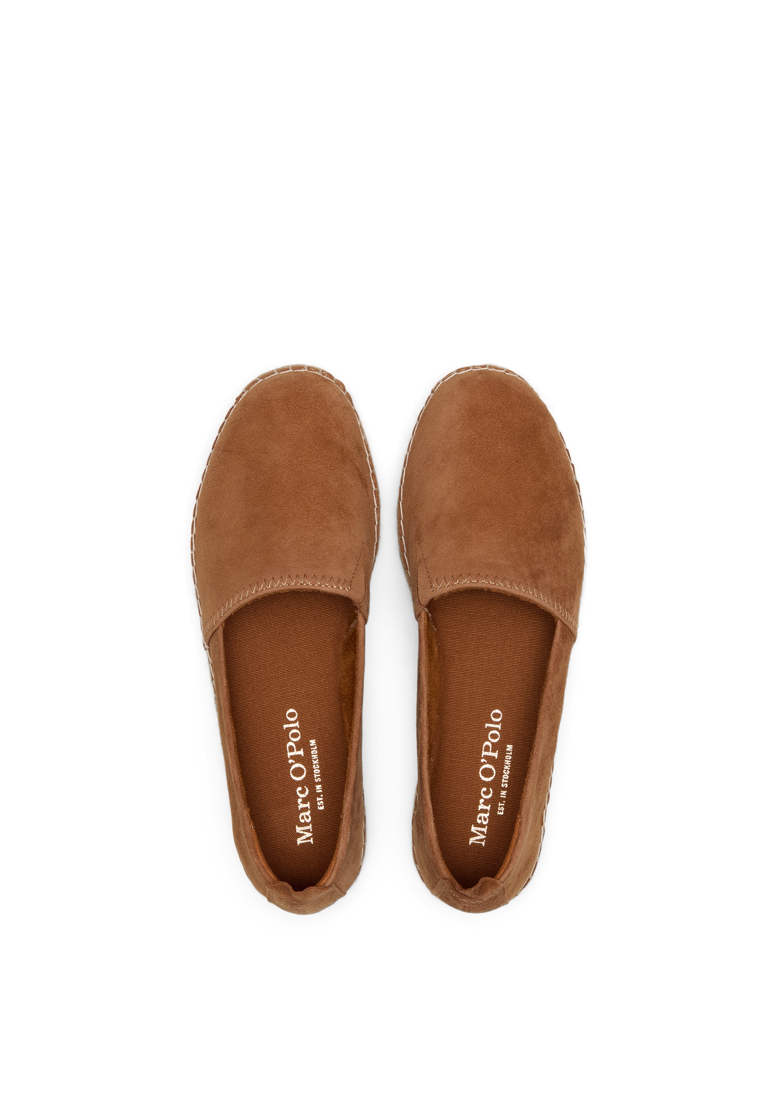 Marc O'Polo Espadrille »aus edlem Velours-Ziegenleder«