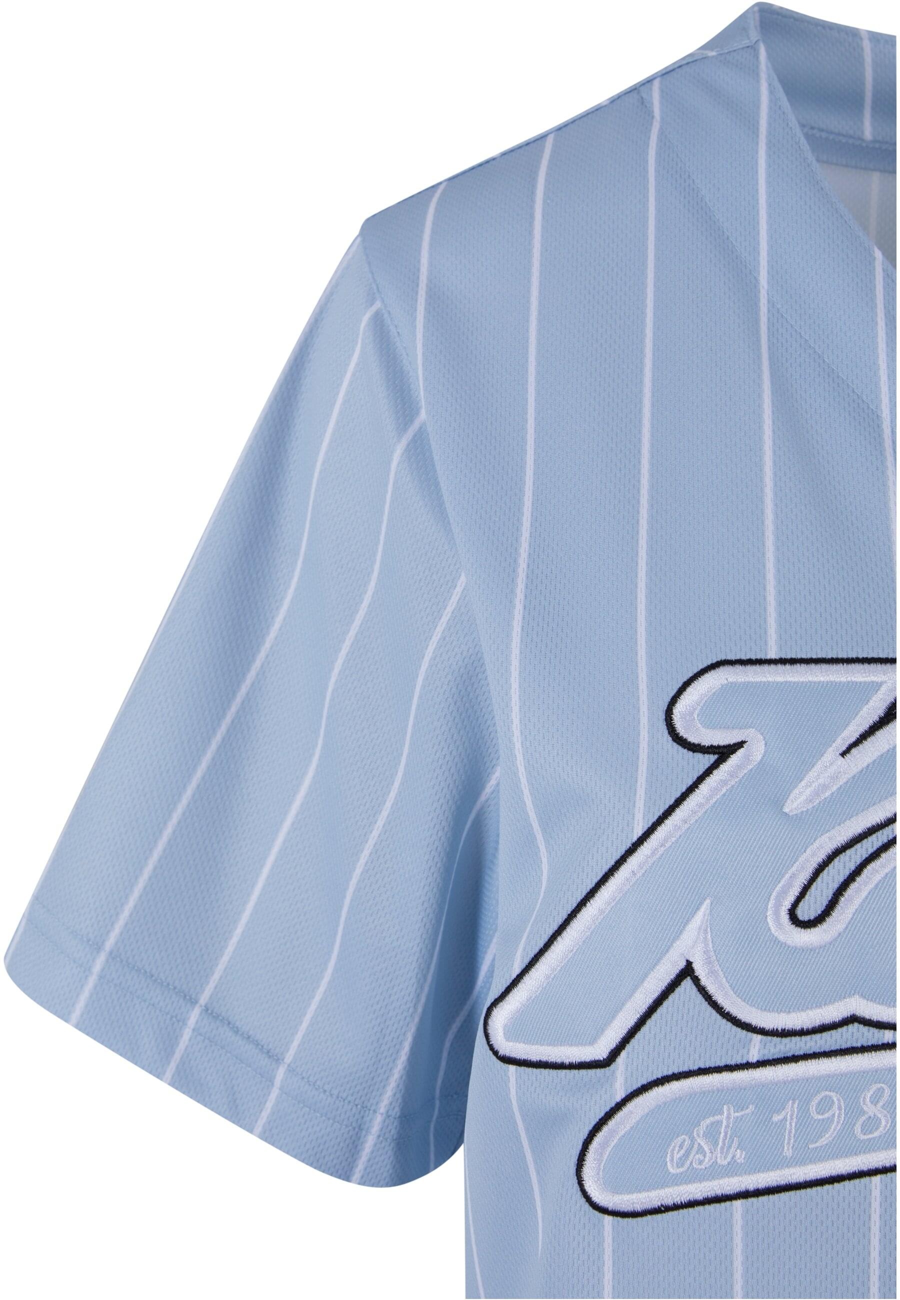 Karl Kani Langarmhemd »Karl Kani Damen KW233-035-2 KK Varsity Pinstripe Baseball Shirt«, (1 tlg.)