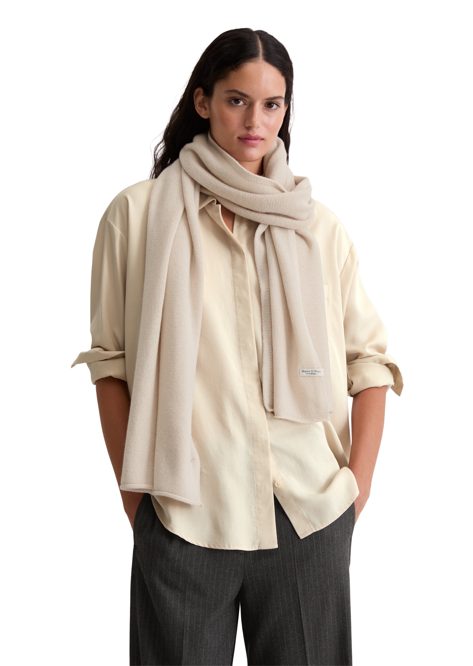 Thumbnail - Marc OPolo Schal "aus Schurwolle-Kaschmirwolle-Mix"