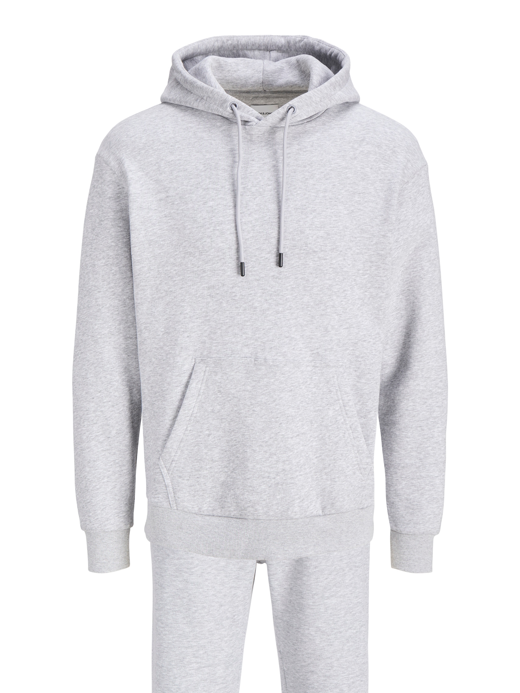 Jack & Jones Kapuzensweatshirt »JJEBRADLEY SWEAT HOOD UNC SET PK MP«, 2 mit Sweathose, Materialmix, locker geschnitten

