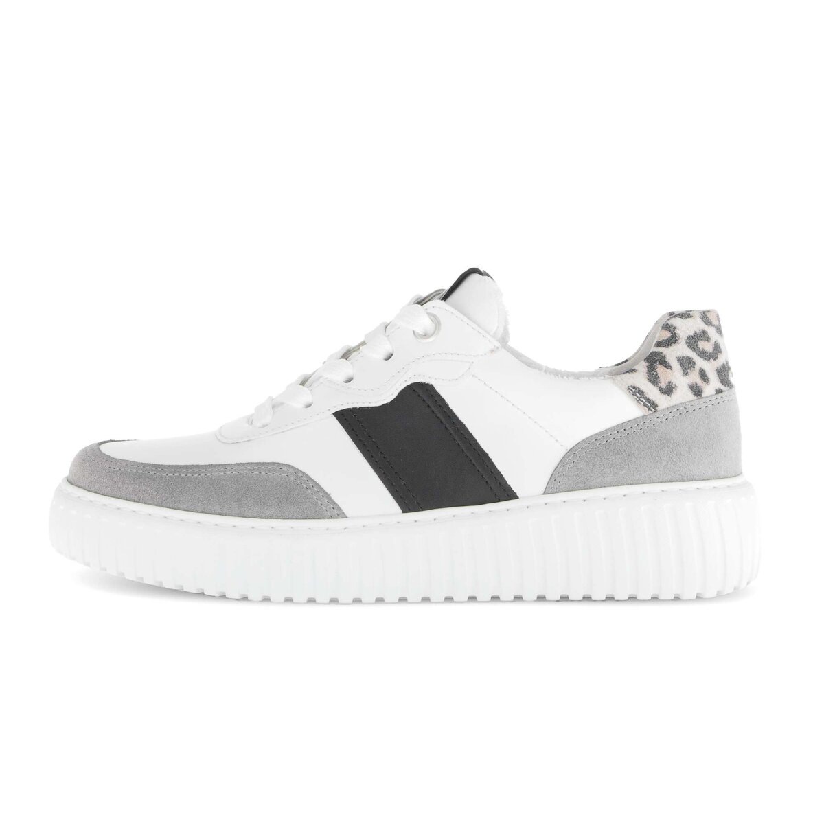 Gabor Sneaker "Sneaker low Materialmix Leder" günstig online kaufen