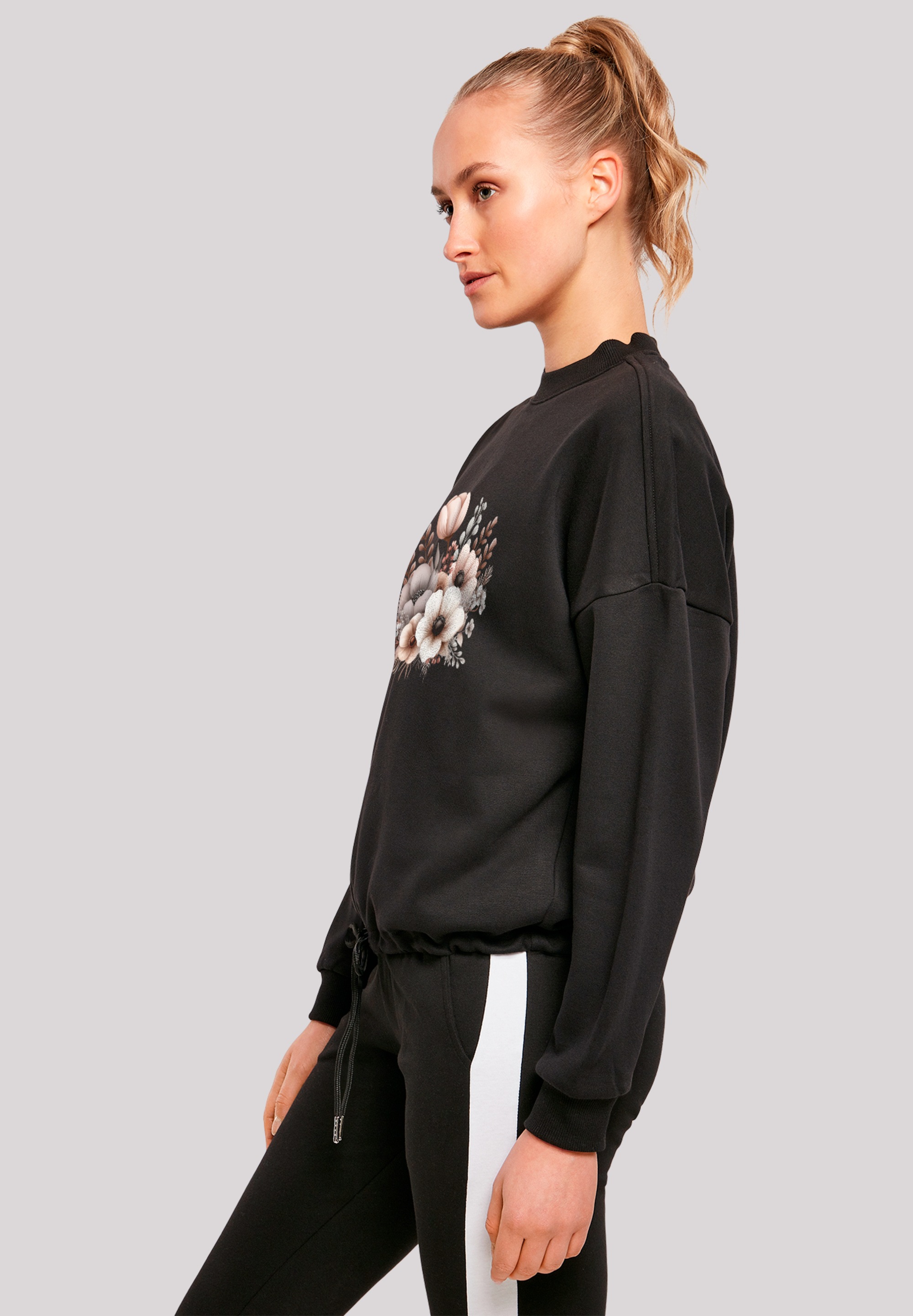F4NT4STIC Sweatshirt »Blumenstrauß Boho«, Premium Qualität