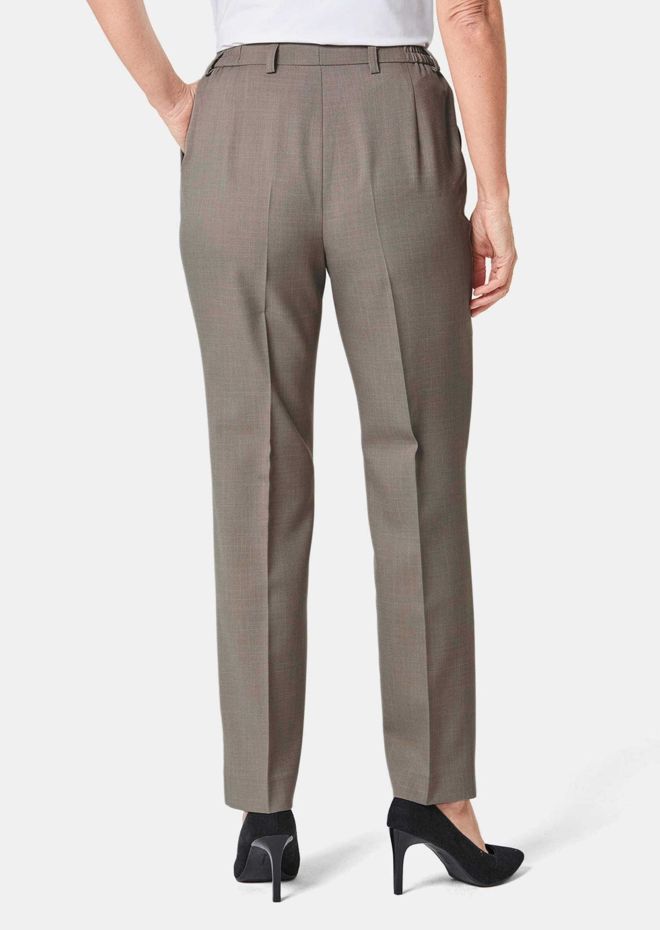 GOLDNER 2-in-1-Hose »Hose Anna Knitterarme Hose Anna mit SilverFresh-Ausrüstung«