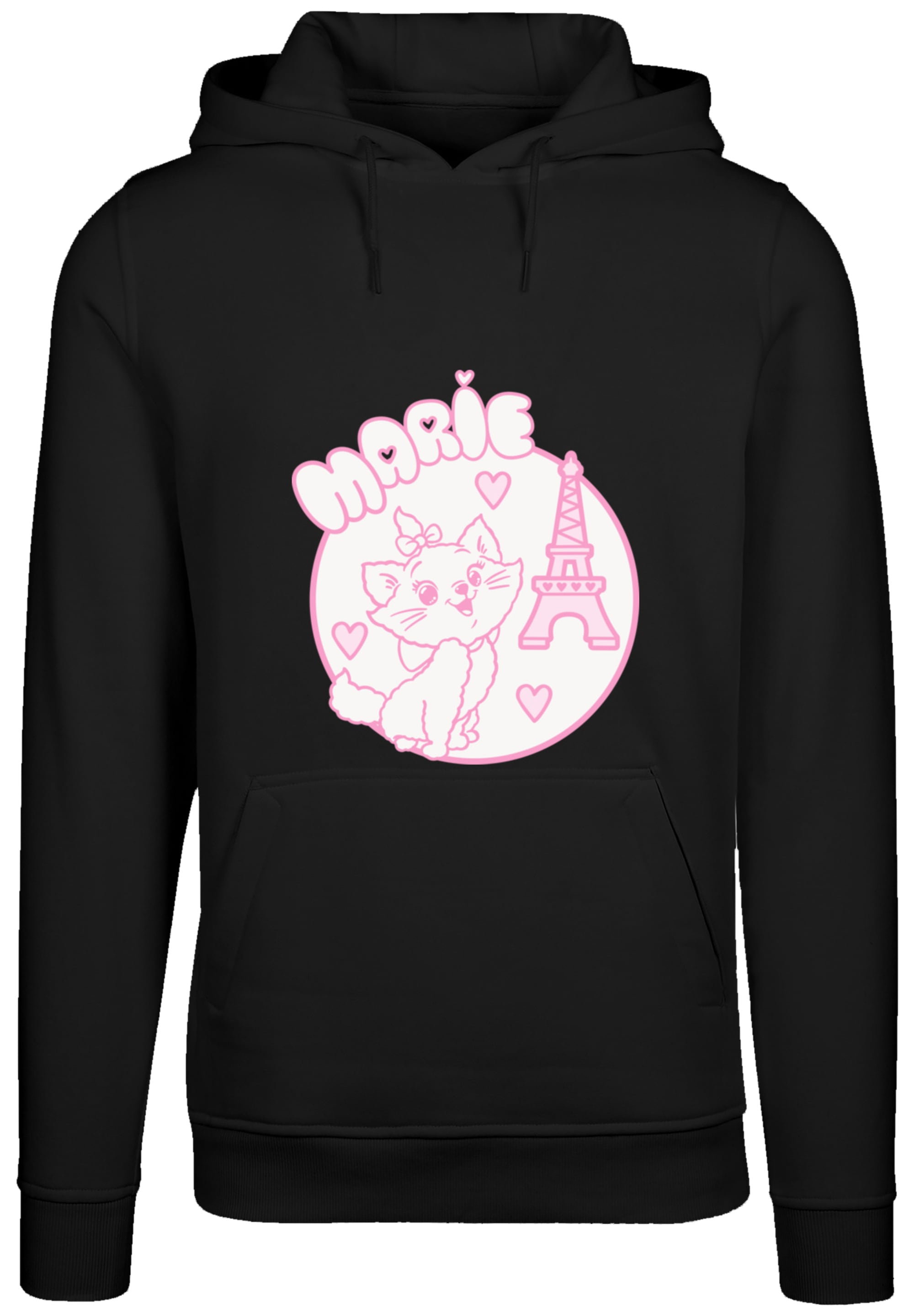 F4NT4STIC Kapuzenpullover »Disney Aristocats Marie Love in Paris«, Premium Qualität