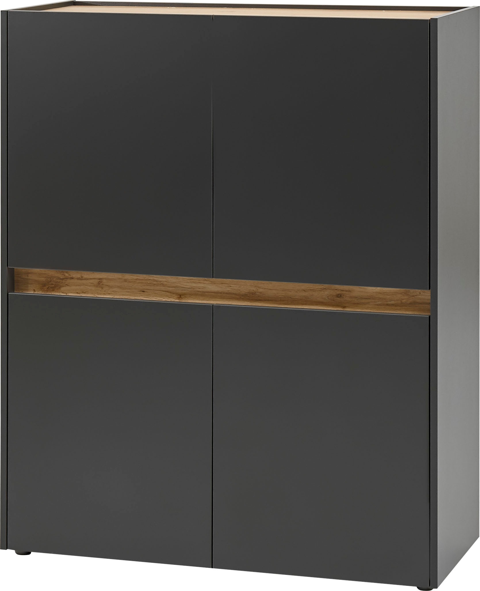 Home affaire Highboard "City/Giron, moderner Schrank, Kommode, Stauraumschr günstig online kaufen