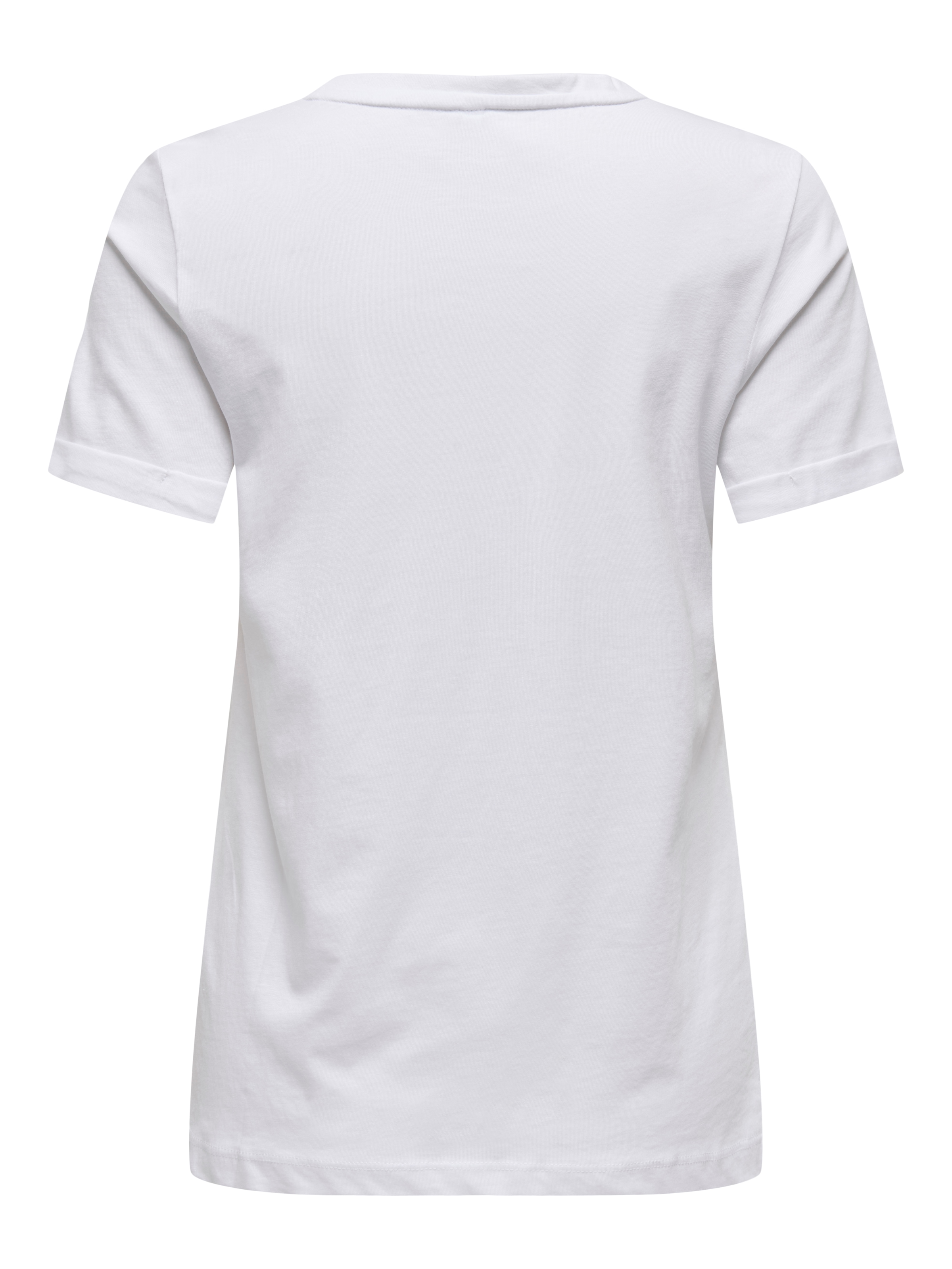 ONLY Kurzarmshirt »ONLKITA LIFE LUX ICON S/S PRINT TOP JRS«