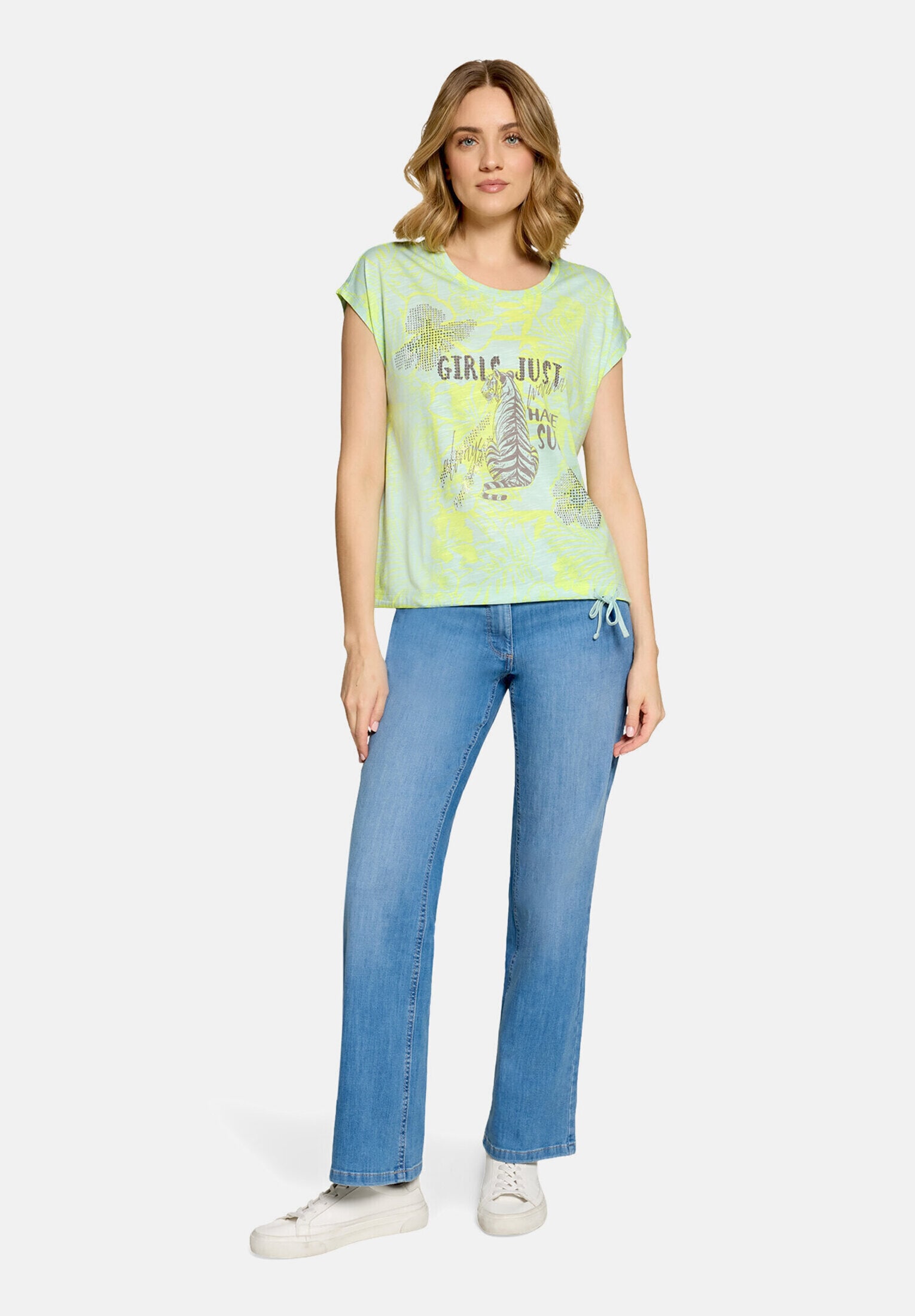 Betty Barclay Kurzarmshirt "Damen mit Tunnelzug" 1 tlg.