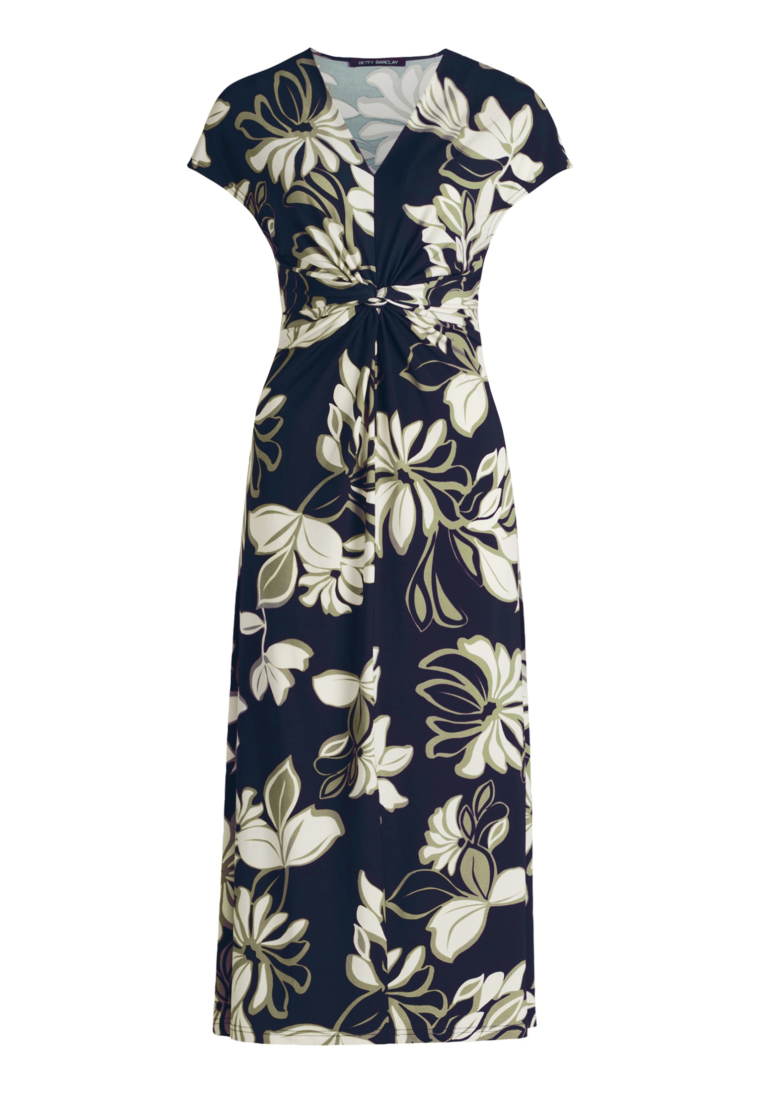 Betty Barclay Midikleid "Damen mit Raffung" Ohne Tasche günstig online kaufen