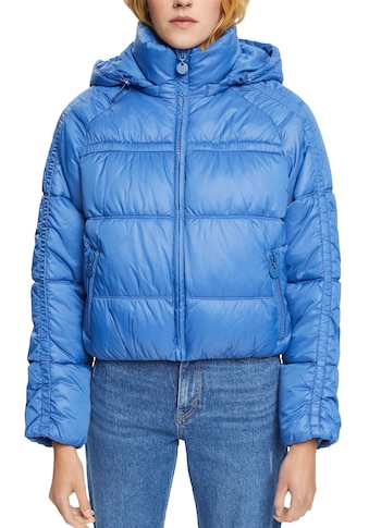 edc by ESPRIT Steppjacke su Kapuze su gesmokten Part...