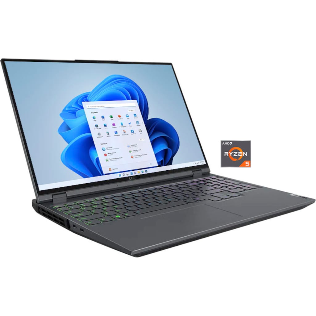 Lenovo Gaming-Notebook »Legion 5 Pro 16ARH7H«, 40,64 cm, / 16 Zoll, AMD, Ryzen 5, GeForce RTX 3060, 1000 GB SSD