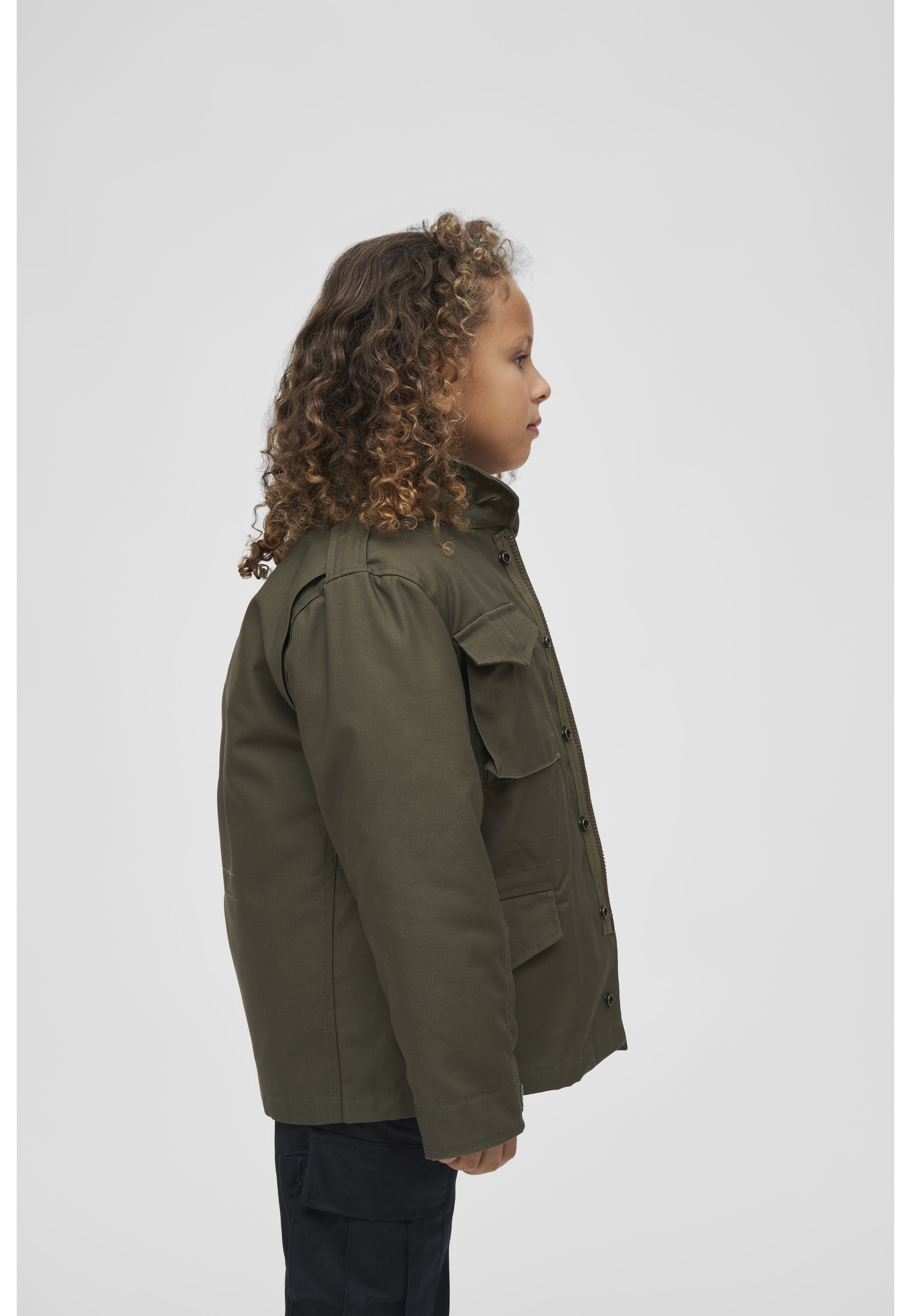 Brandit Parka »Brandit Herren Kids M65 Standard Jacket« 1 Stk. tlg. ohne Kapuze