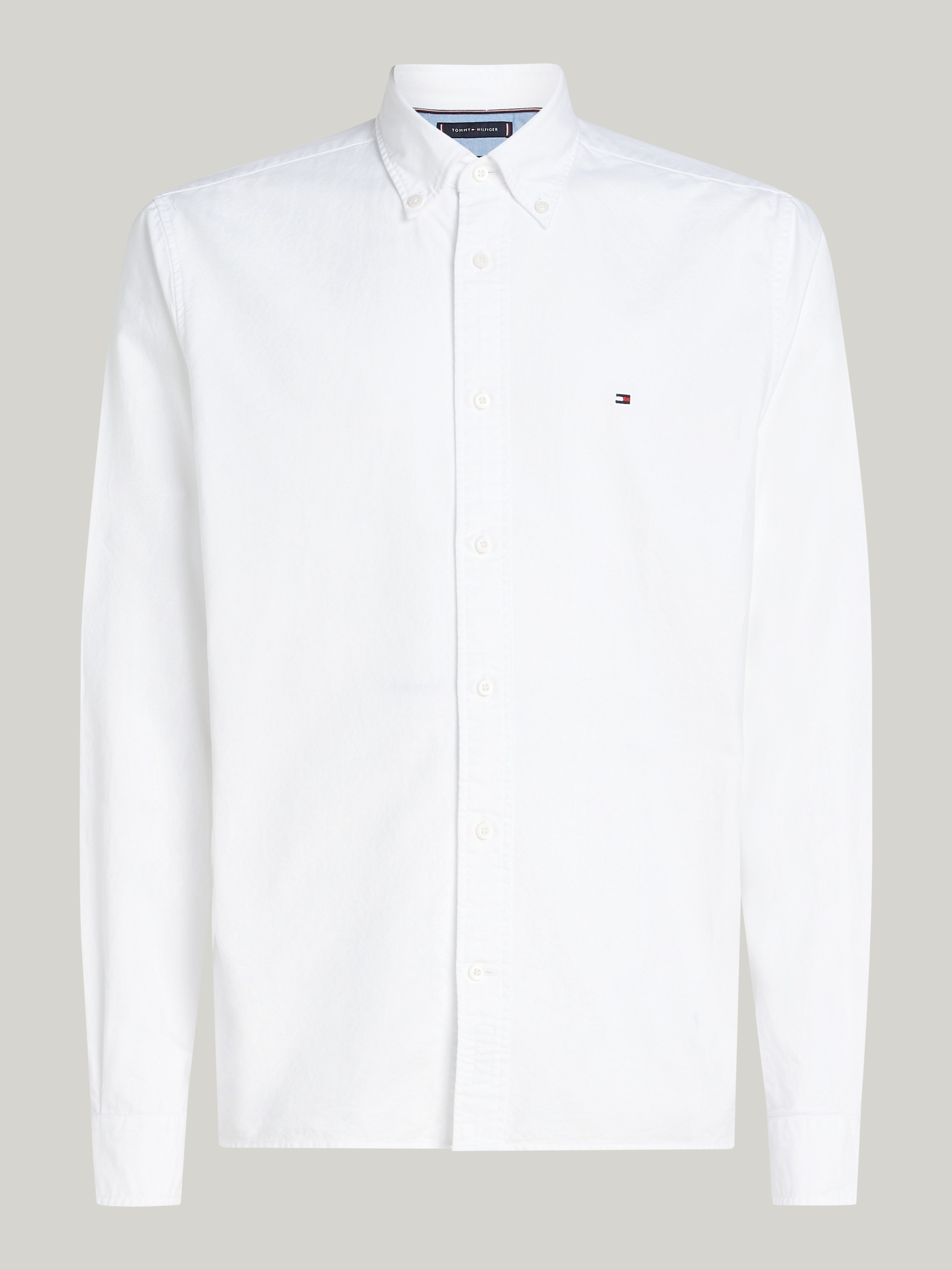 Tommy Hilfiger Langarmhemd »SOLID HERITAGE OXFORD RF SHIRT«