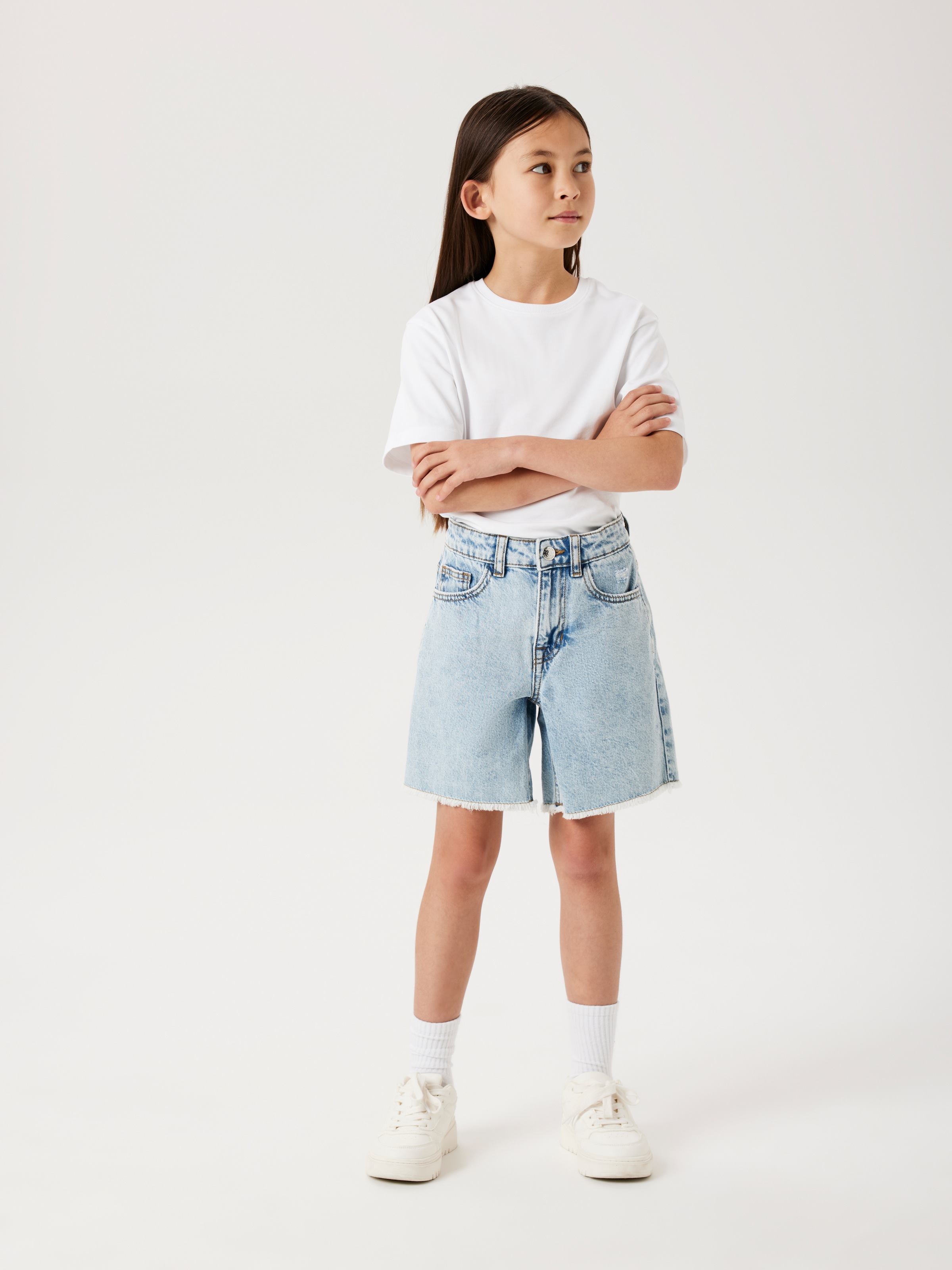 Name It Shorts »NKFBELLA HW WIDE DNM SHORTS 1488-BE NOOS«