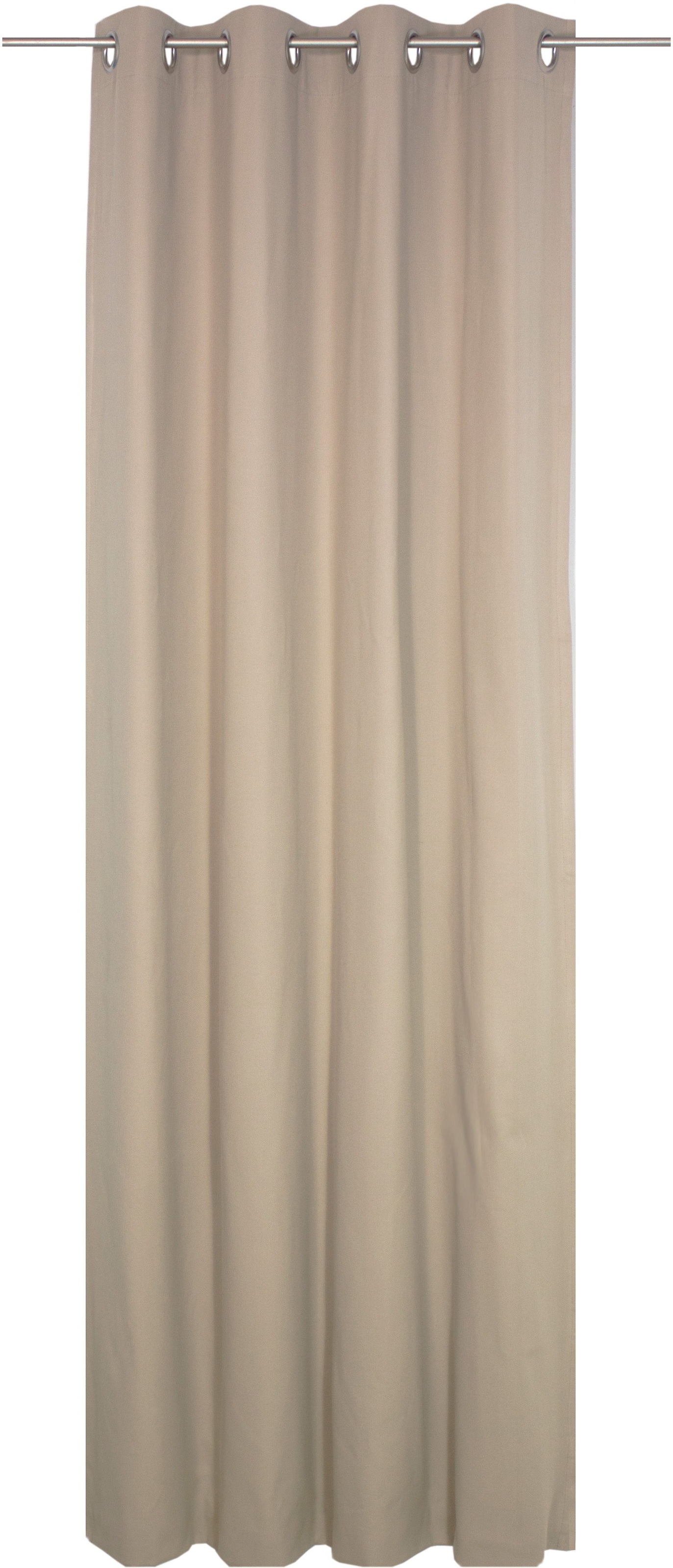 Wirth Vorhang "WirthNatur" Ösen 1 Stk. tlg. 2-lagig günstig online kaufen