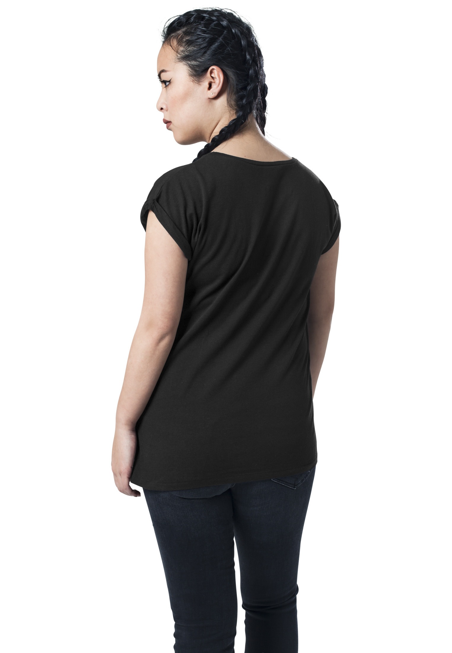Merchcode Kurzarmshirt »Merchcode Damen Ladies Rita Ora Topless Tee«, (1 tlg.)