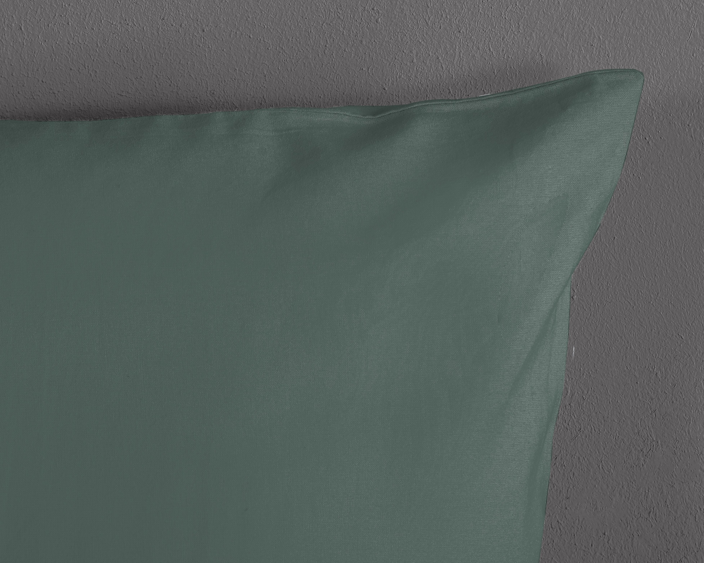 good morning Bettwäsche »Good Morning Uni«, 100% Baumwolle, Renforcé, 135x200, Unifarben, Reißverschluss, Weiß