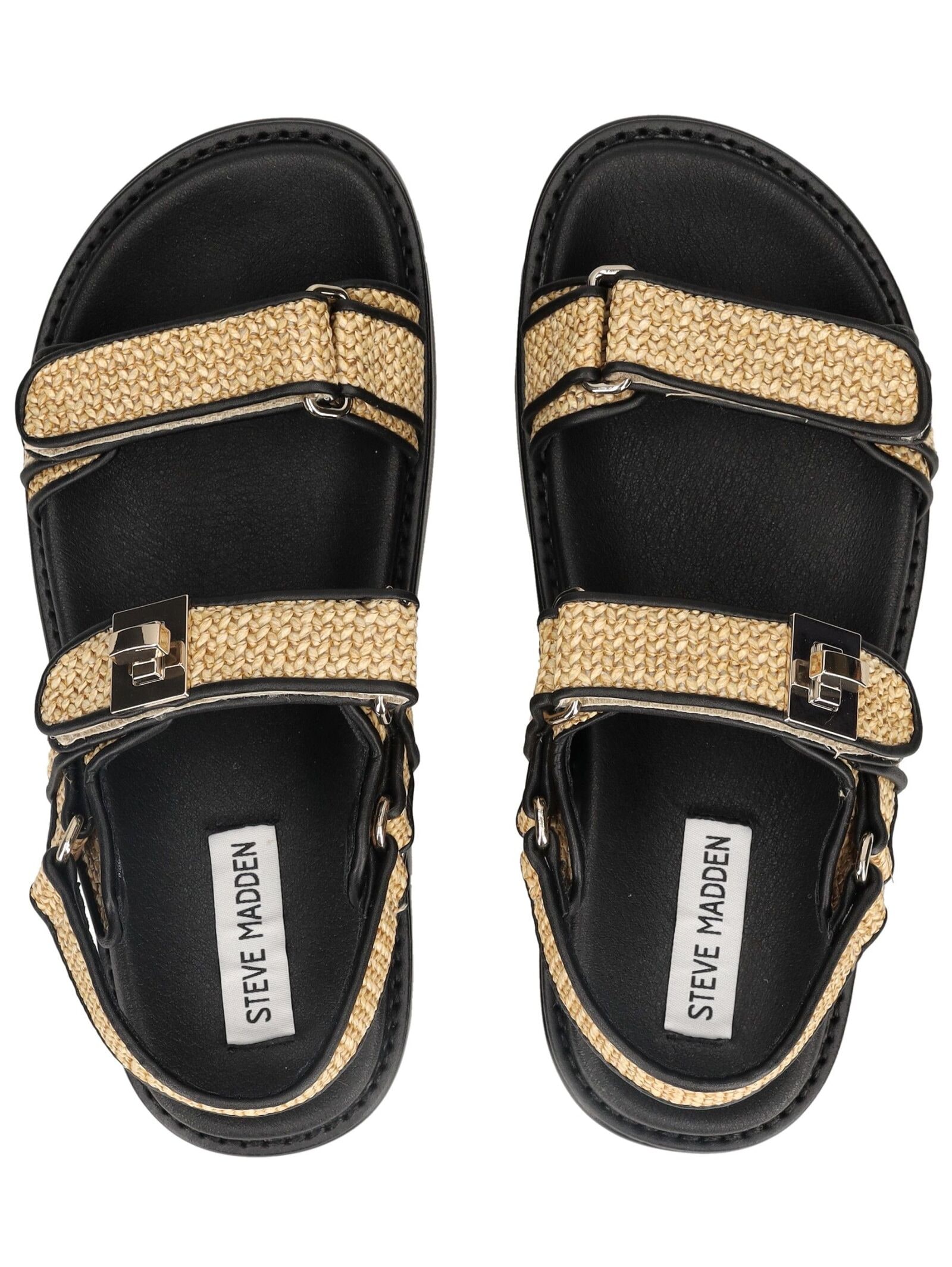 STEVE MADDEN Plateausandaletten »STEVE MADDEN Sandalen Lederimitat«