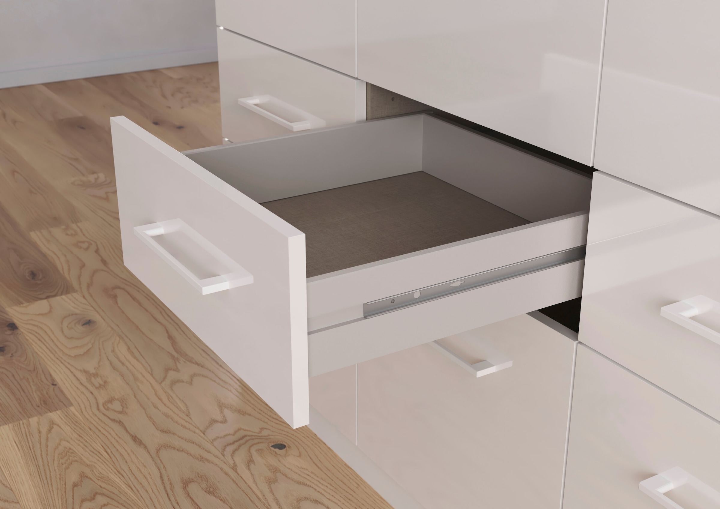 rauch Drehtürenschrank »Kleiderschrank Schrank Garderobe Schlafzimmerschrank CELLE«, in 4 Breiten und 2 Höhen, optional mit Schubkästen MADE IN GERMANY