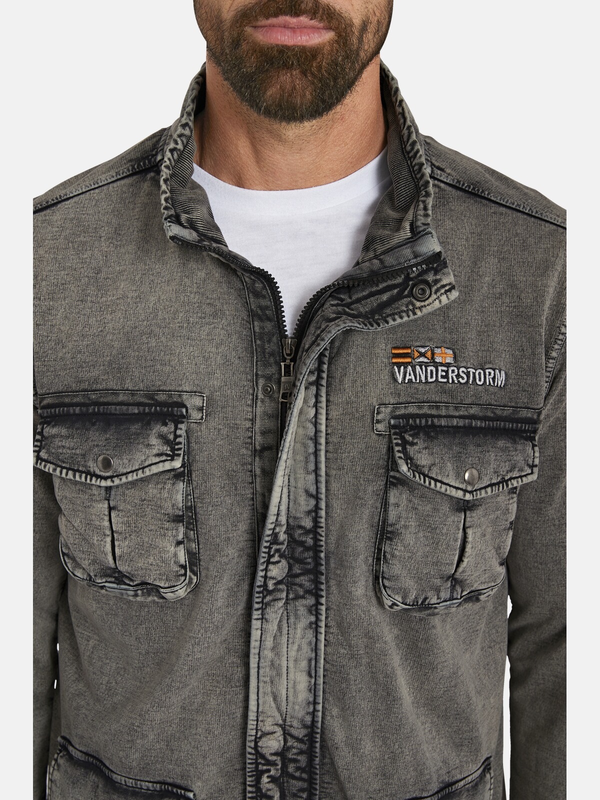Jan Vanderstorm Sweatjacke »Sweatjacke GANGOLF«