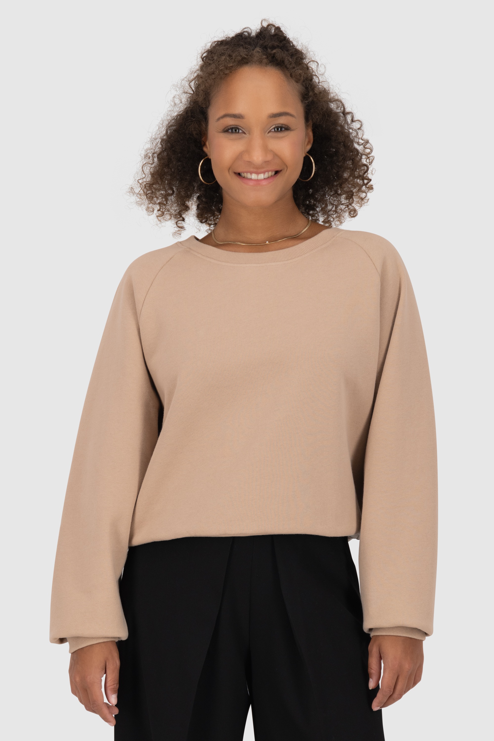 Alife & Kickin Sweatshirt »Damen TeonaAK A«, Basic Pullover mit Rundhalsausschnitt