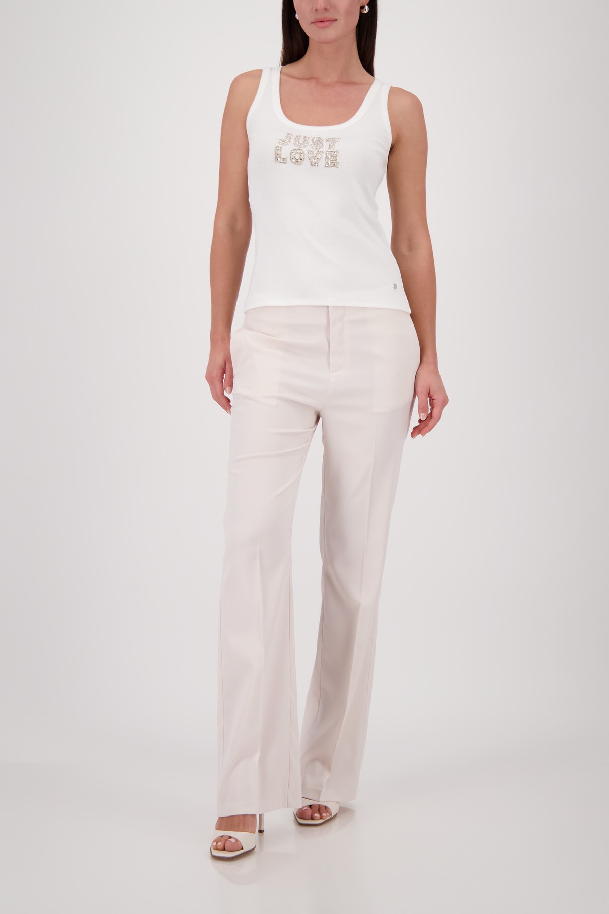 Monari Tanktop »Top Just Love« Regular fit mit Schmuck