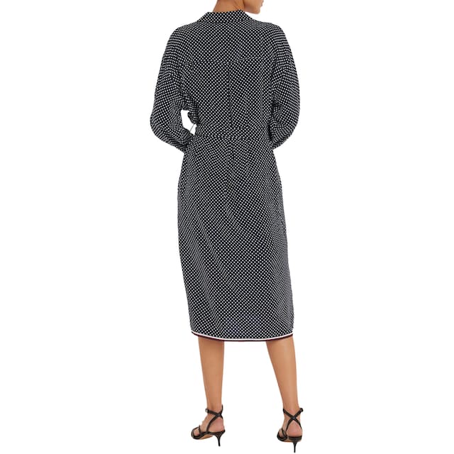 Tommy Hilfiger Curve Hemdblusenkleid »CRV POLKADOT MIDI SHIRT DRESS«, PLUS  SIZE CURVE,mit Polka-Dots allover für bestellen | BAUR