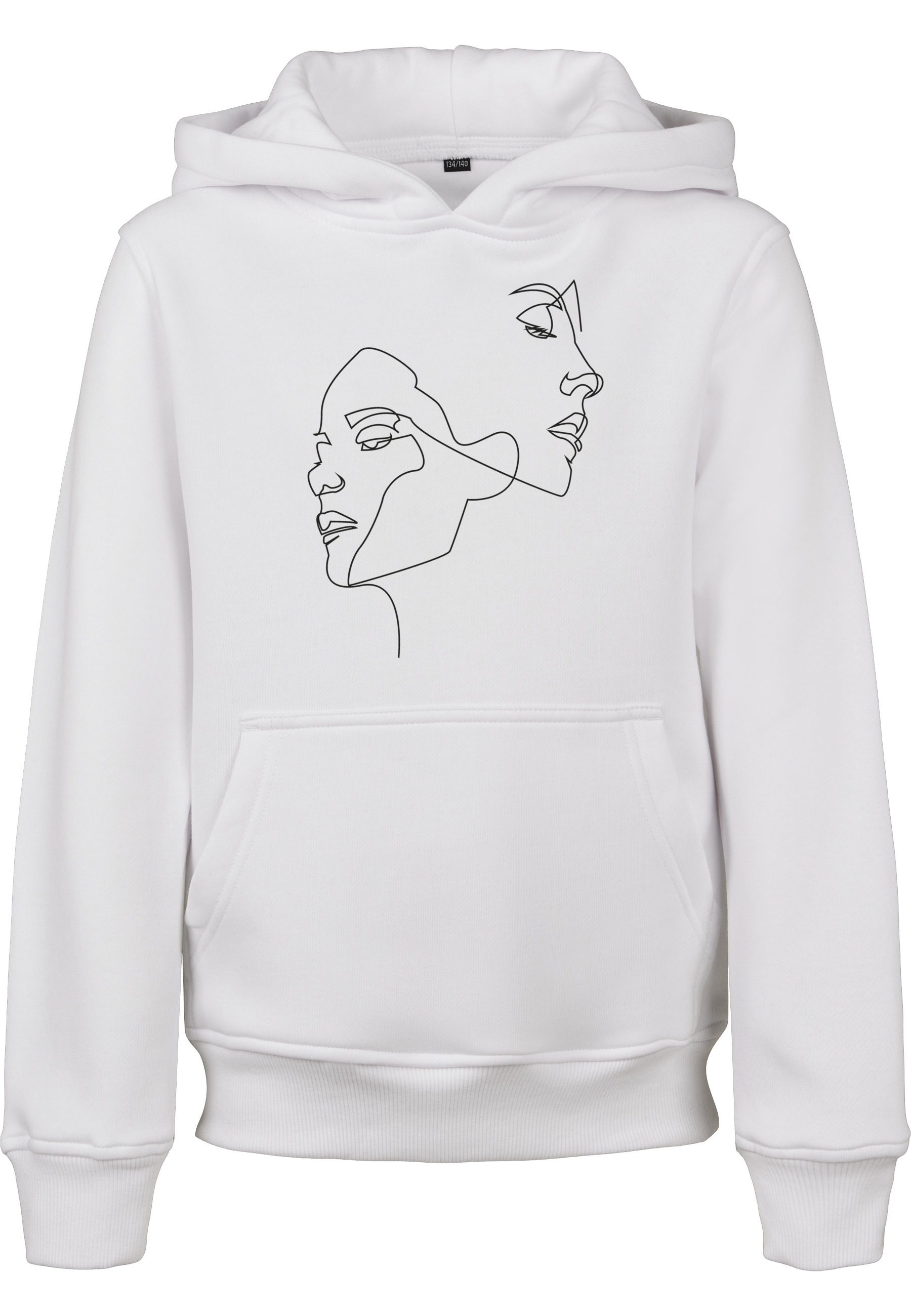 MisterTee Kapuzensweatshirt "MisterTee Damen Kids One Line Fit Hoody", 1
