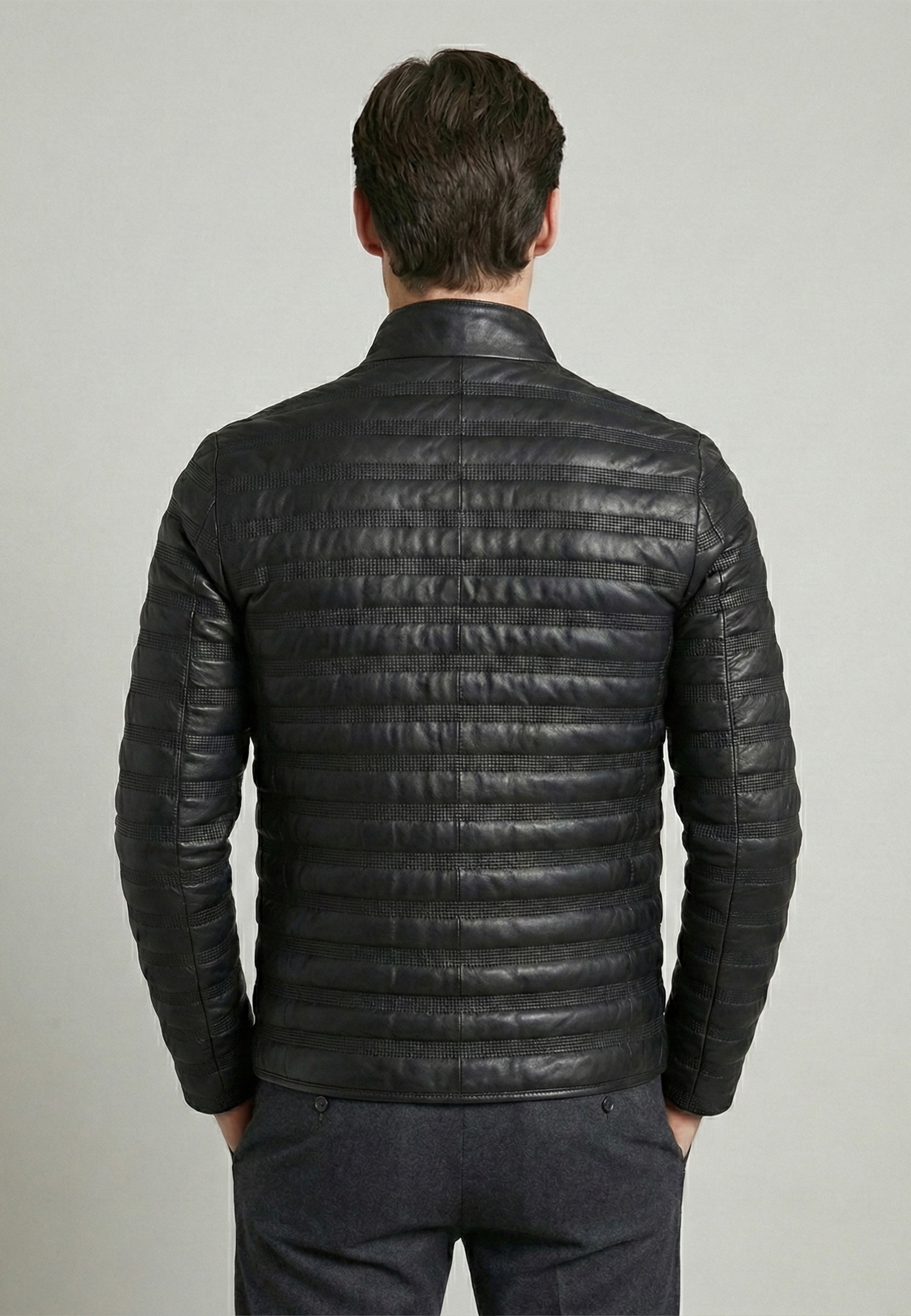 Felix Hardy Lederjacke »Sportliche Lederjacke mit Reißverschluss«