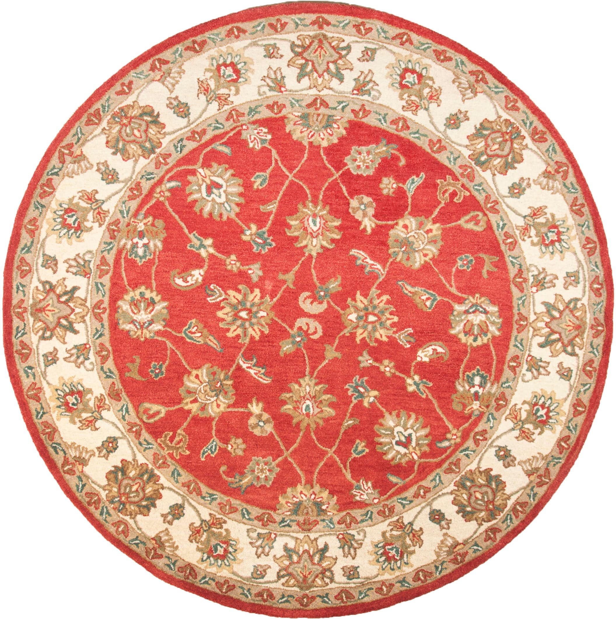 THEKO Wollteppich "Royal Ziegler 503" rund 14 mm Höhe reine Wolle, handgetu günstig online kaufen