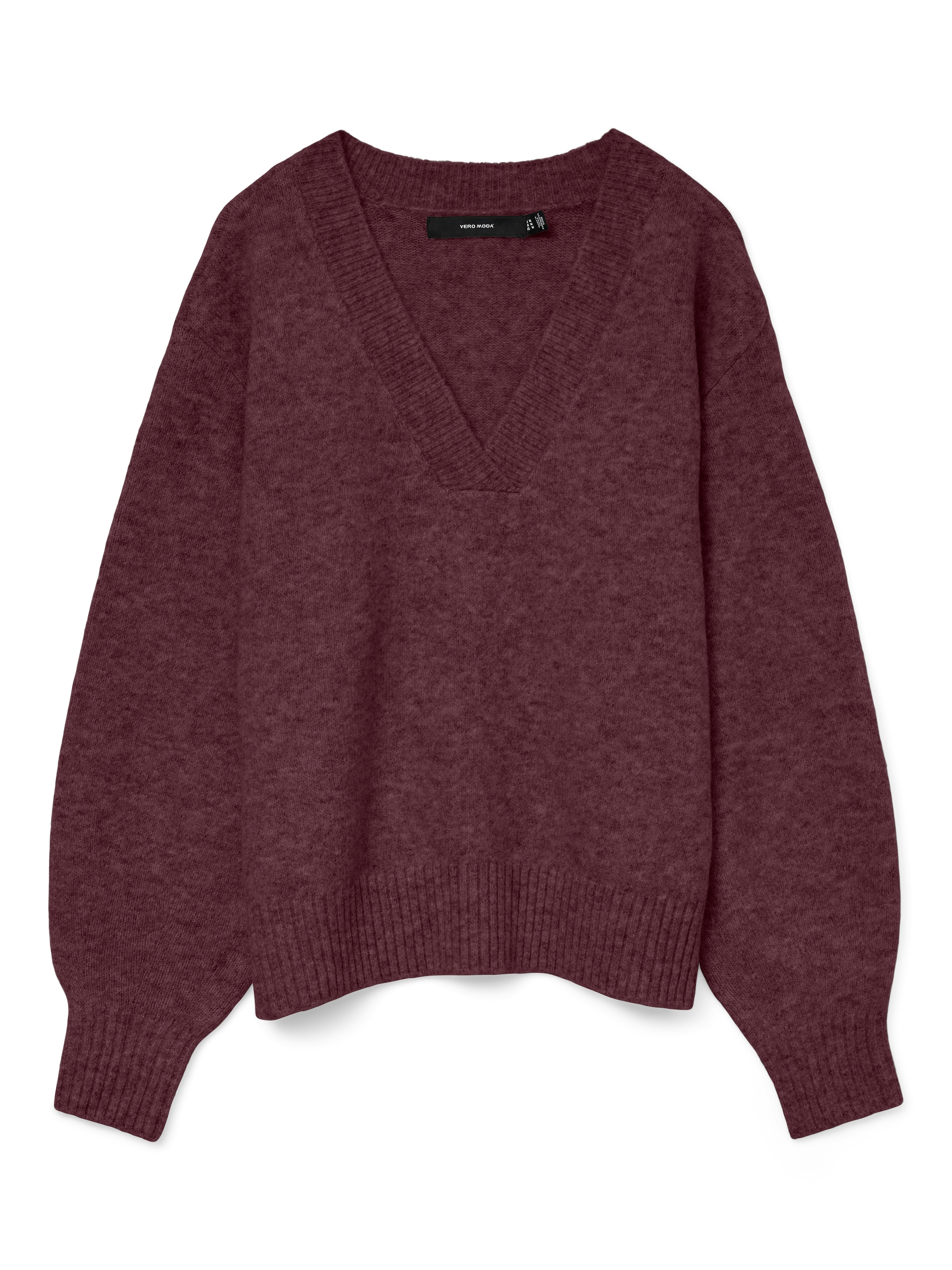 Vero Moda V-Ausschnitt-Pullover "VMBOOM LS V-NECK PULLOVER NOOS" günstig online kaufen