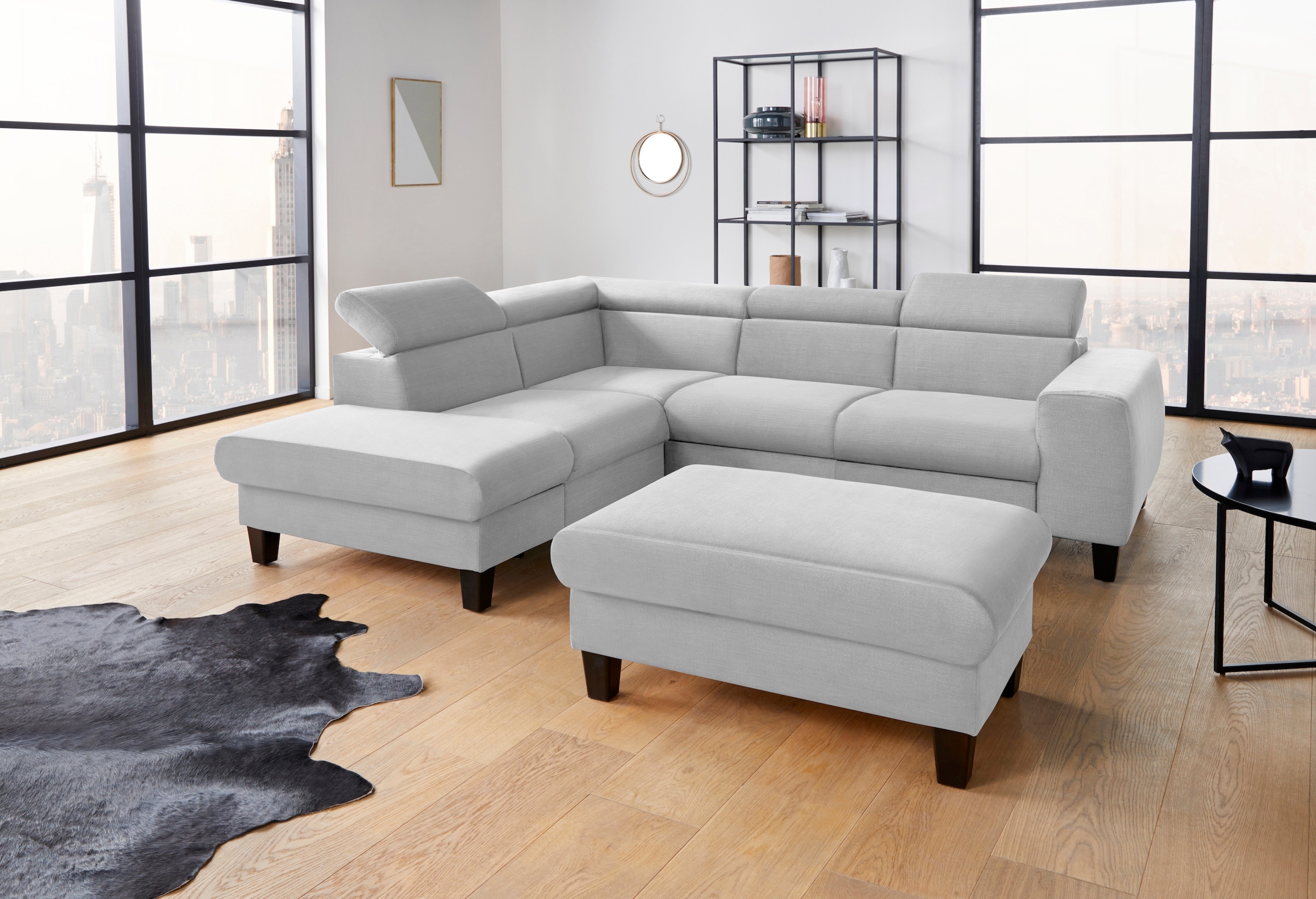 COTTA Polstergarnitur "Morven L-Form", (Set), Set bestehend aus: Ecksofa mi günstig online kaufen