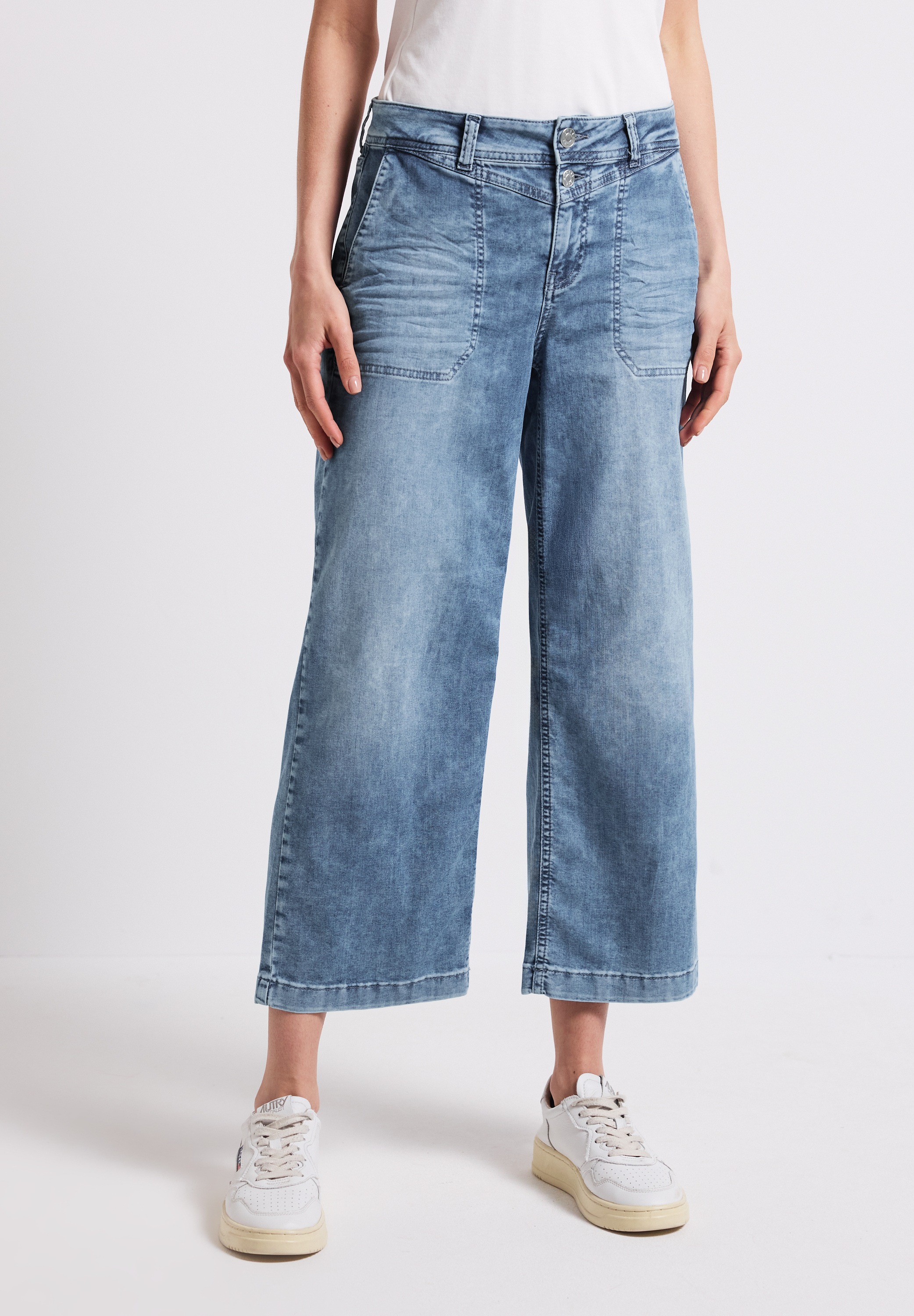 STREET ONE Comfort-fit-Jeans, mit seitlichen Einschubtaschen günstig online kaufen