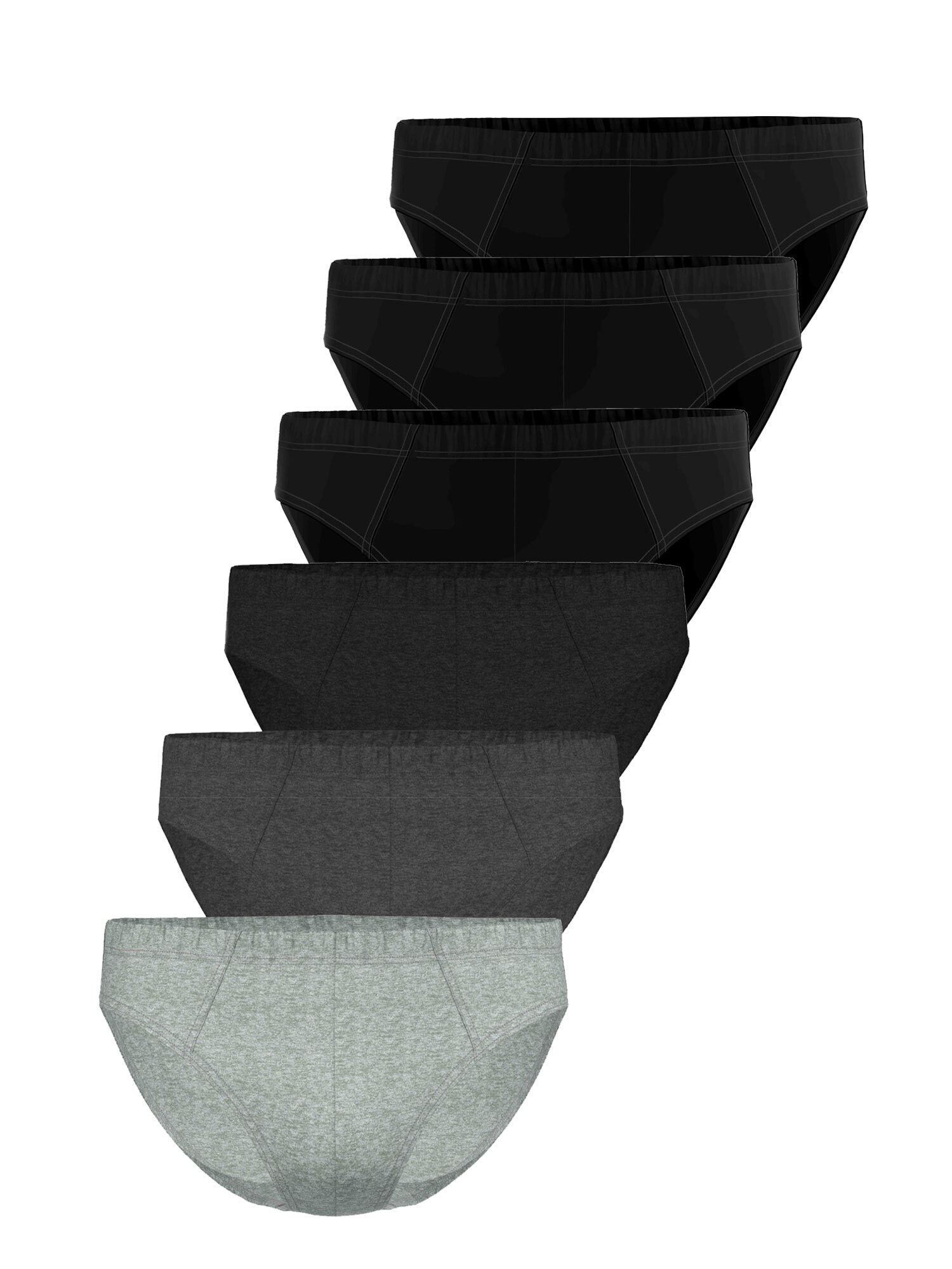 seidensticker Slip "6er Pack Herren Mini Slip" 6 Stück