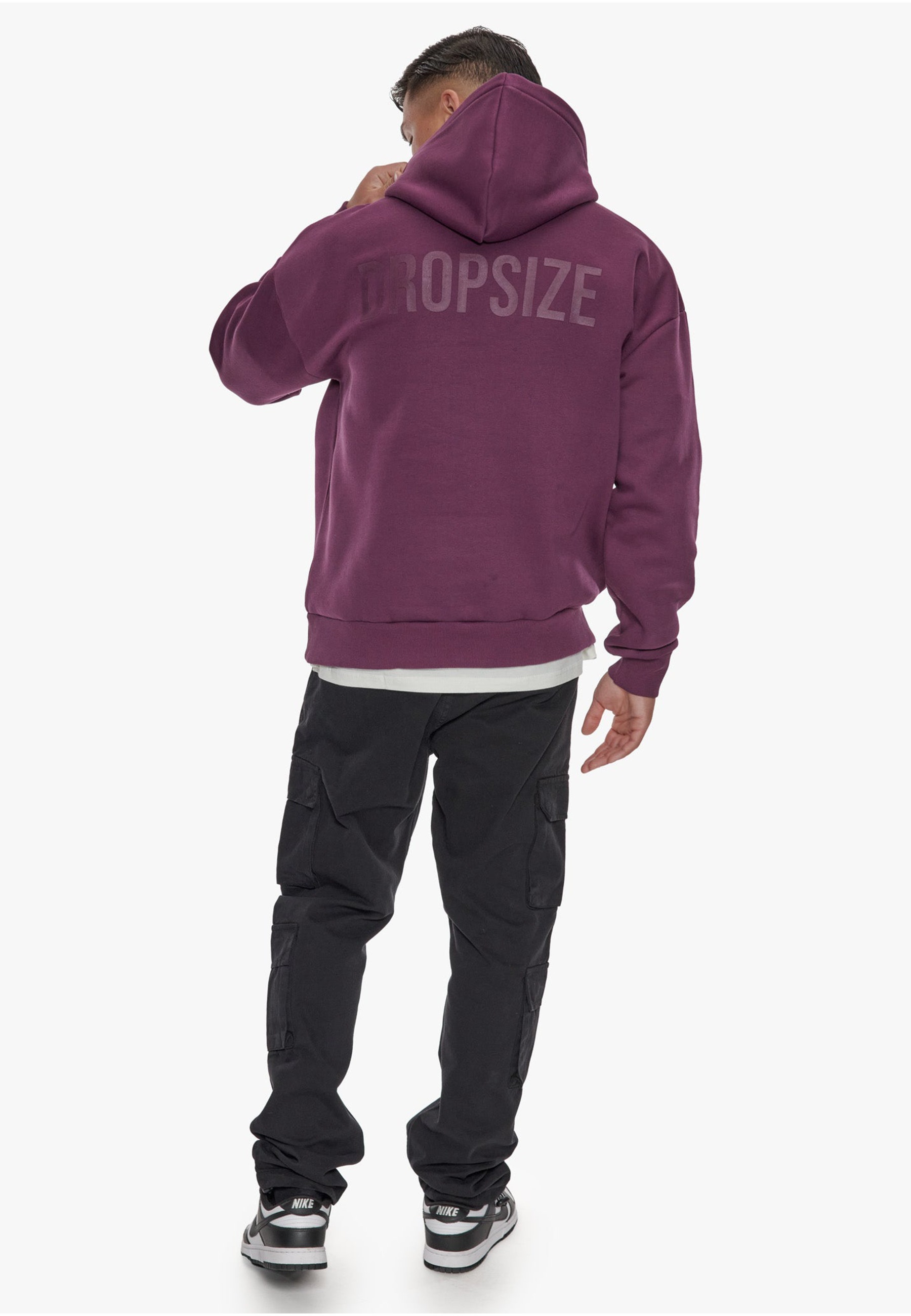 Dropsize Kapuzenpullover »Dropsize Herren Heavy Oversize HD Print Hoodie« 1 Stk.