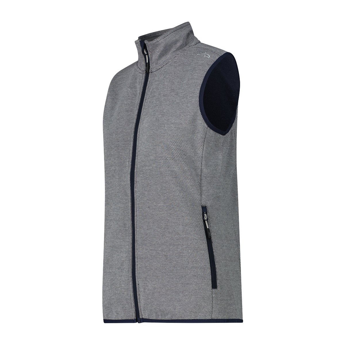 CMP Fleeceweste aus Polyester und Baumwolle