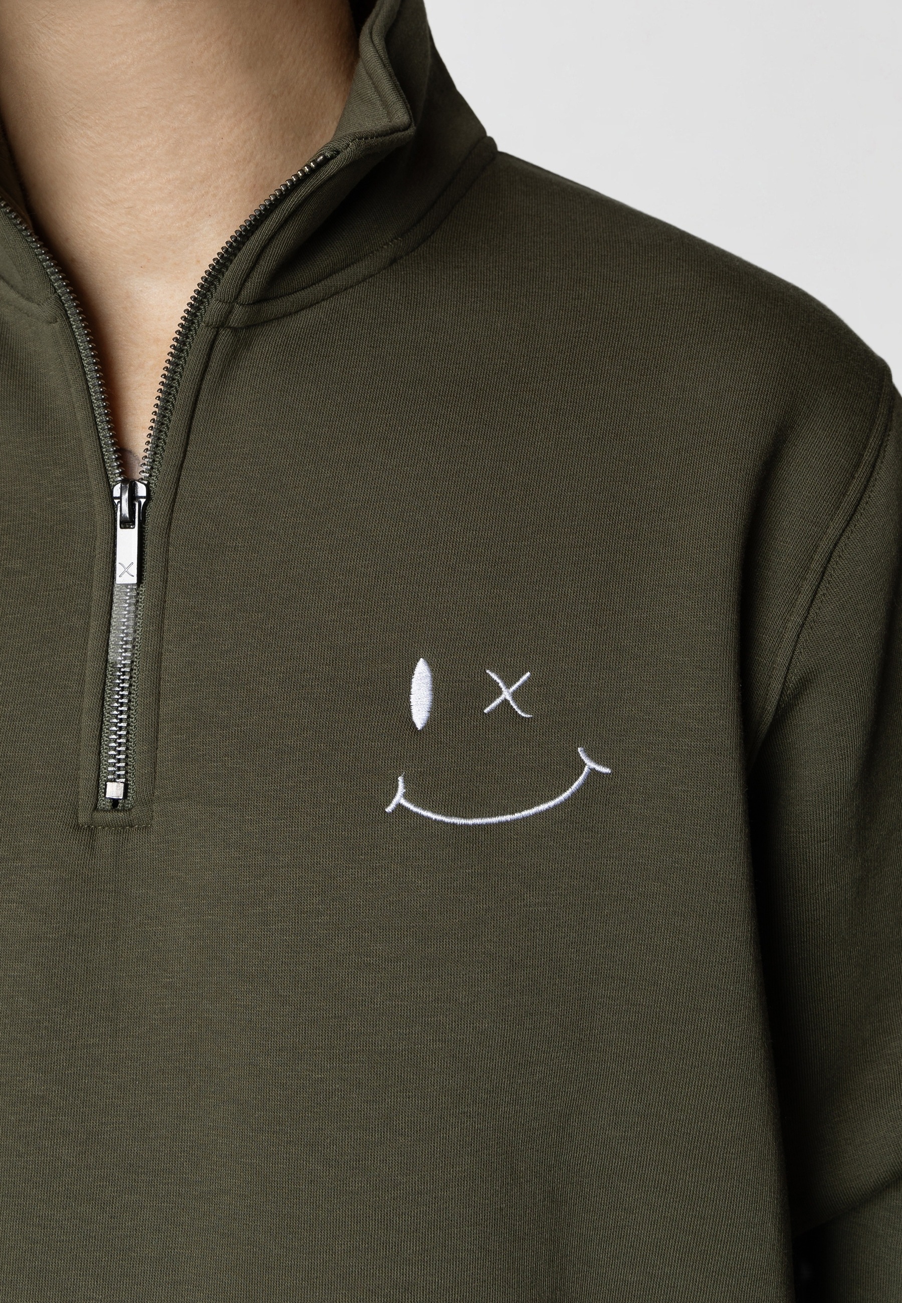 Clean Cut Copenhagen Troyer »Clean Cut Copenhagen Patrick Half-Zip Sweatshirt«, 1 Stk.
