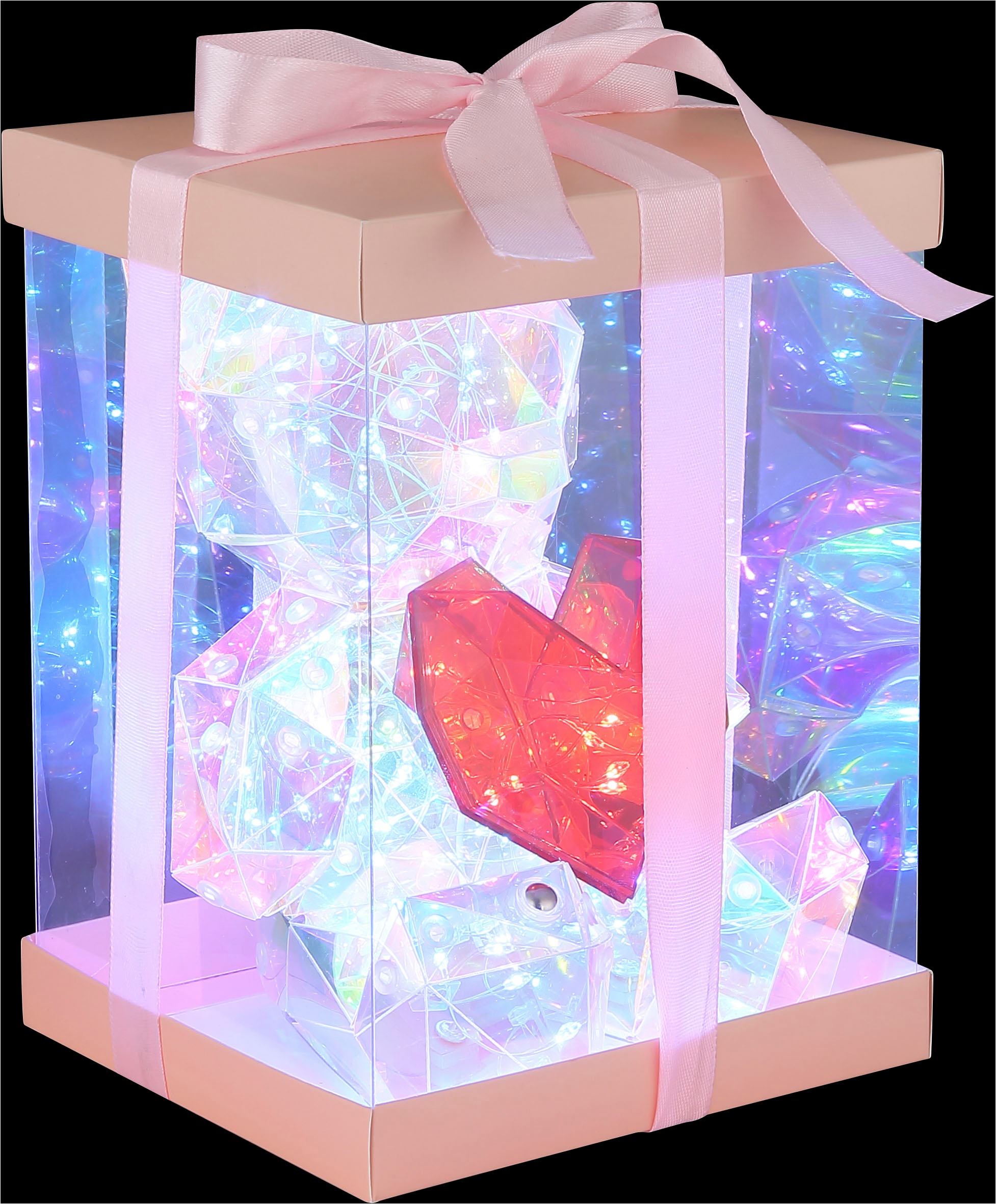 GLOBO LIGHTING Tischleuchte »BRONDAR« LED-Modul 1 Stk. Warmweiß Tischlampe Nachttischlampe Deko-Tischleuchte Schlafzimmer