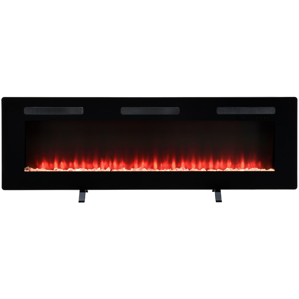 Dimplex Elektrokamin »Sierra 60"«, schwarz,mit Heizung, Fernbedienung, App, Optiflame® Flammeneffekt