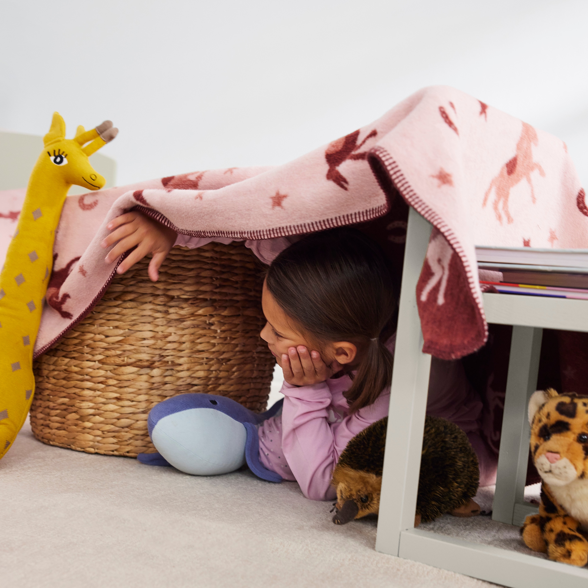 s.Oliver Kinderdecke »Kuscheldecke s.Oliver Junior Pferde«, mit Pferden und Sternen