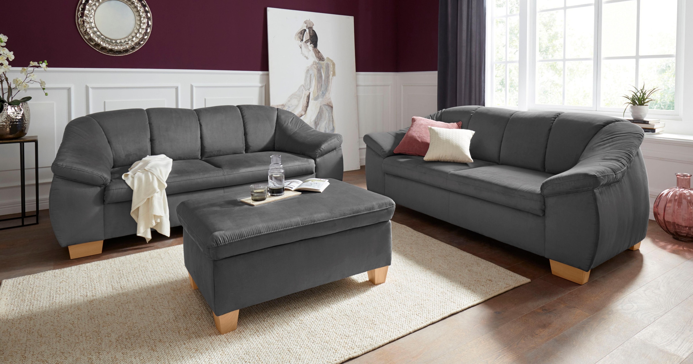 sit&more 2,5-Sitzer »Santo« mit Federkern