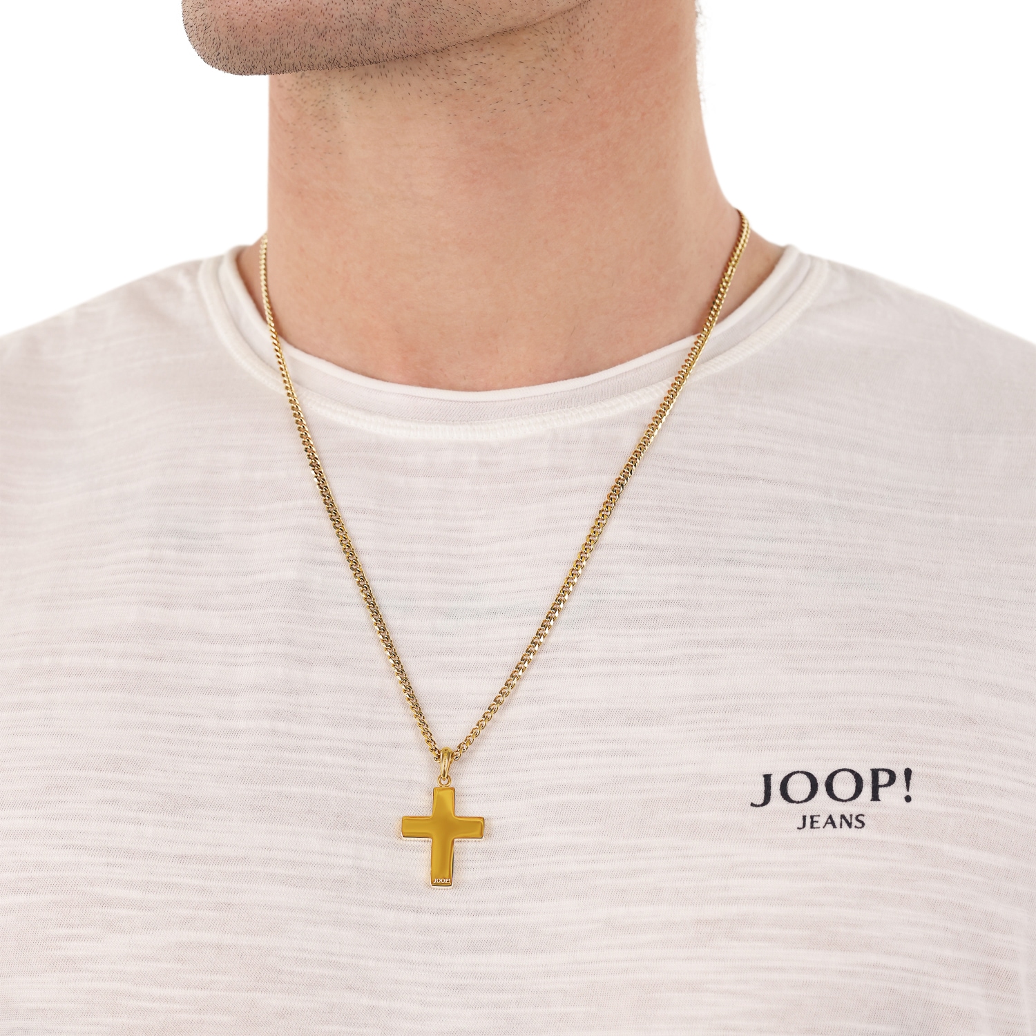 JOOP! Kette mit Anhänger »Kreuz, 2039828«