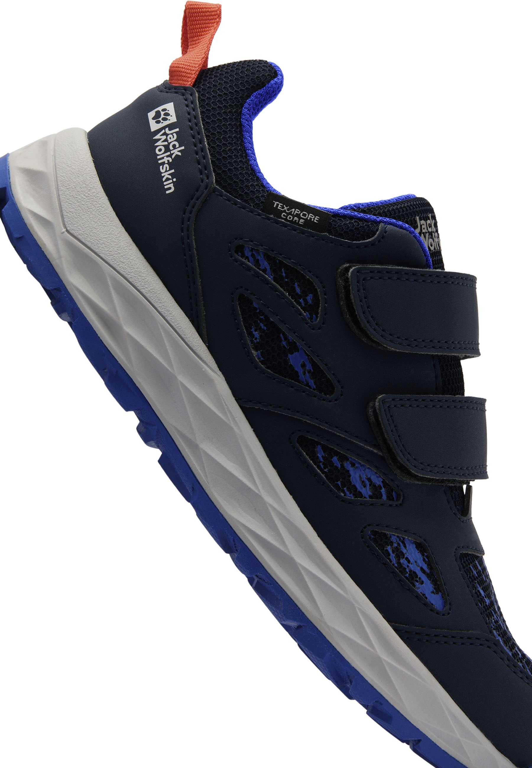 Jack Wolfskin Wanderschuh »WOODLAND 2 TEXAPORE LOW VC K«, wasserdicht