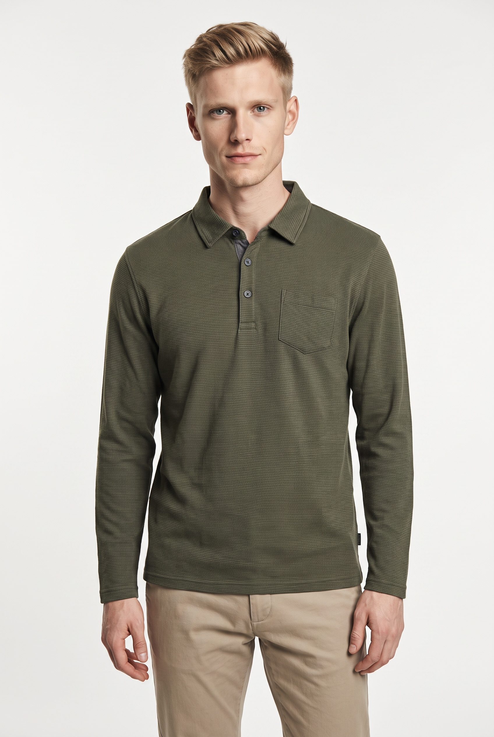 Pioneer Authentic Jeans Poloshirt "Poloshirt yd stripe" mit Brusttasche