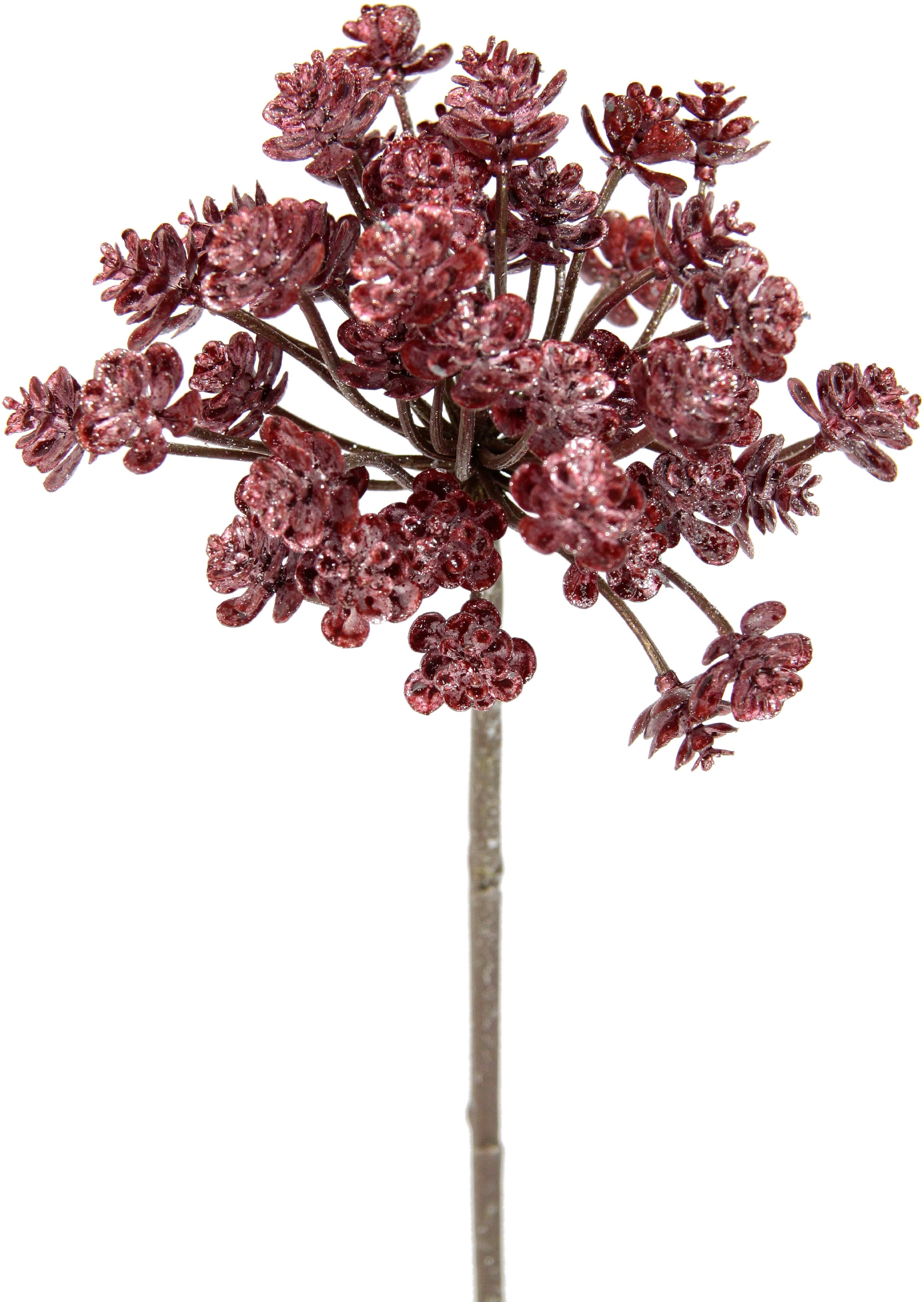 I.GE.A. "Dill" Metallic-Distelzweig, Kunstzweige, 3er Set günstig online kaufen