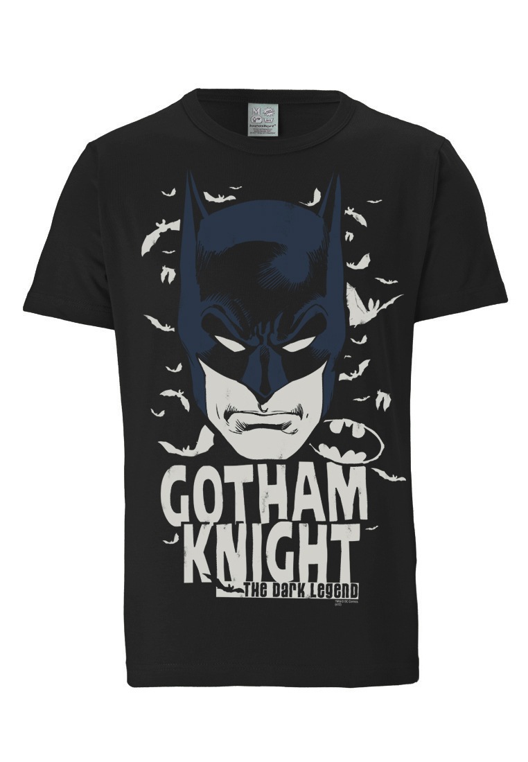 für - »Batman LOGOSHIRT ▷ mit BAUR | coolem Knight«, Gotham Frontprint T-Shirt