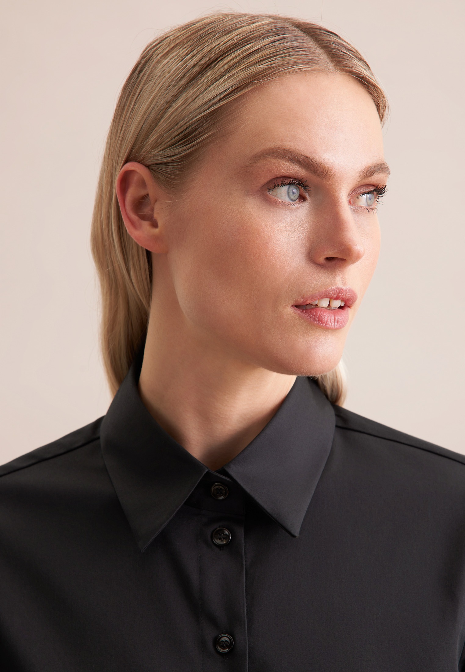 Thumbnail - seidensticker Hemdbluse 1/1 Kragen Uni